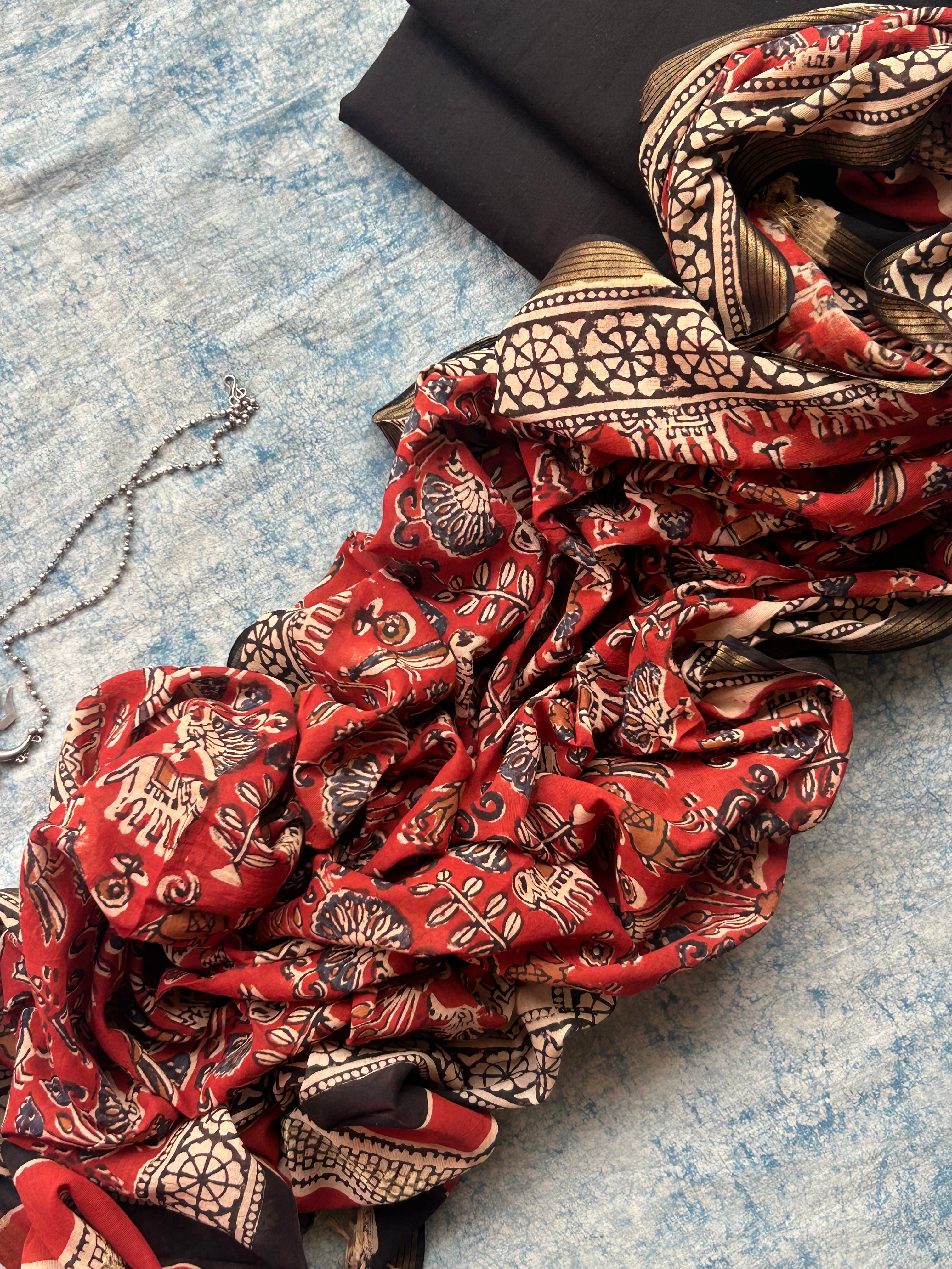 Girija - Handcrafted Cotton Suit Set