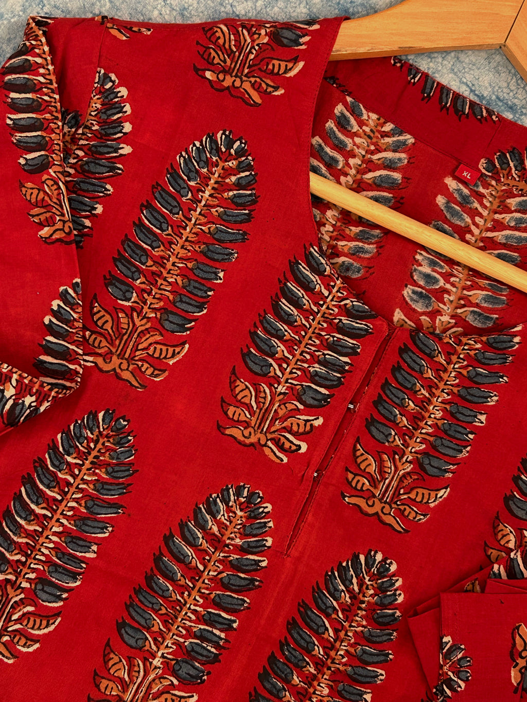 Handblock Cotton Kurta