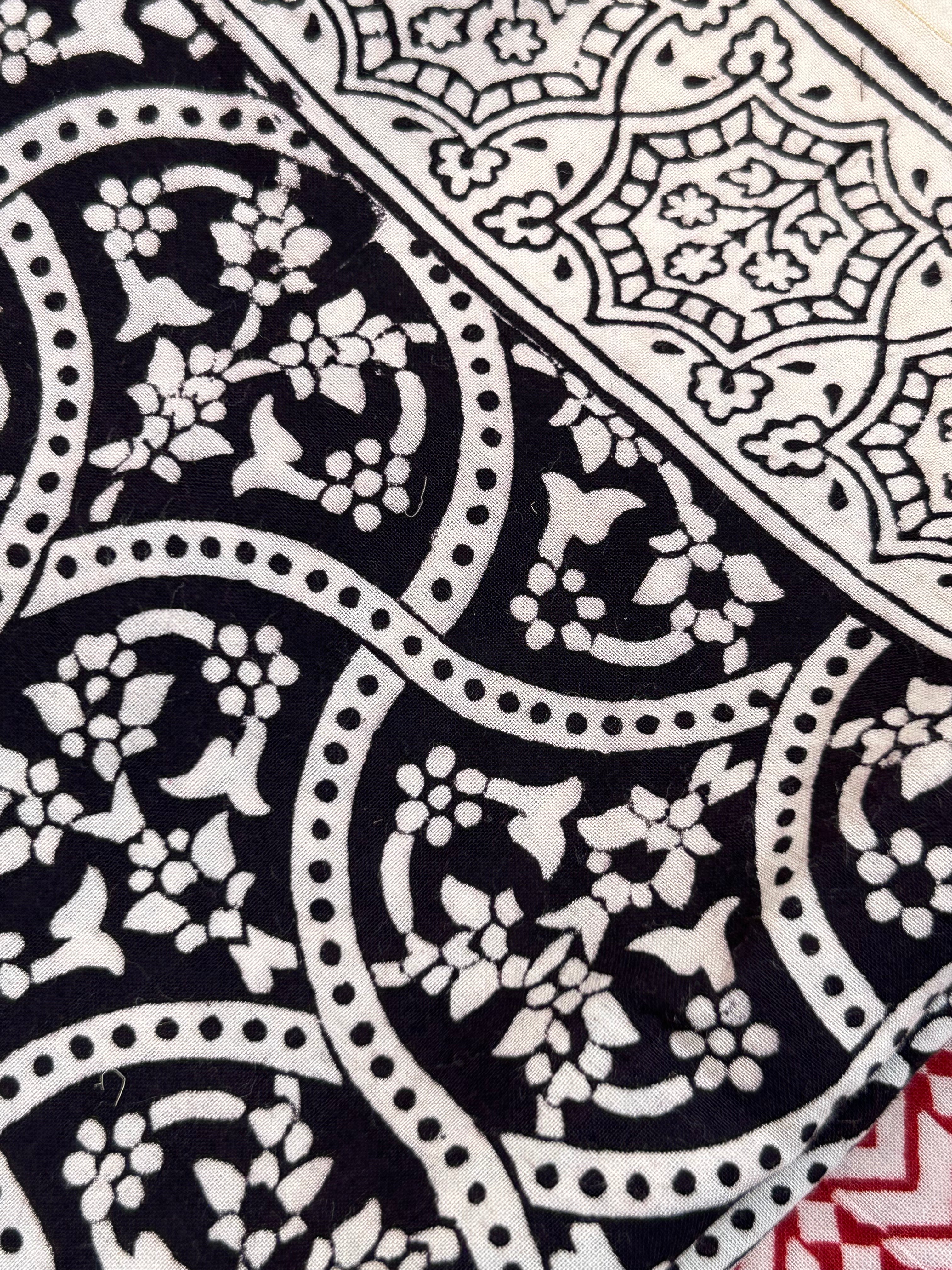 Natural Dyed Bagh Block Print Cotton Suit