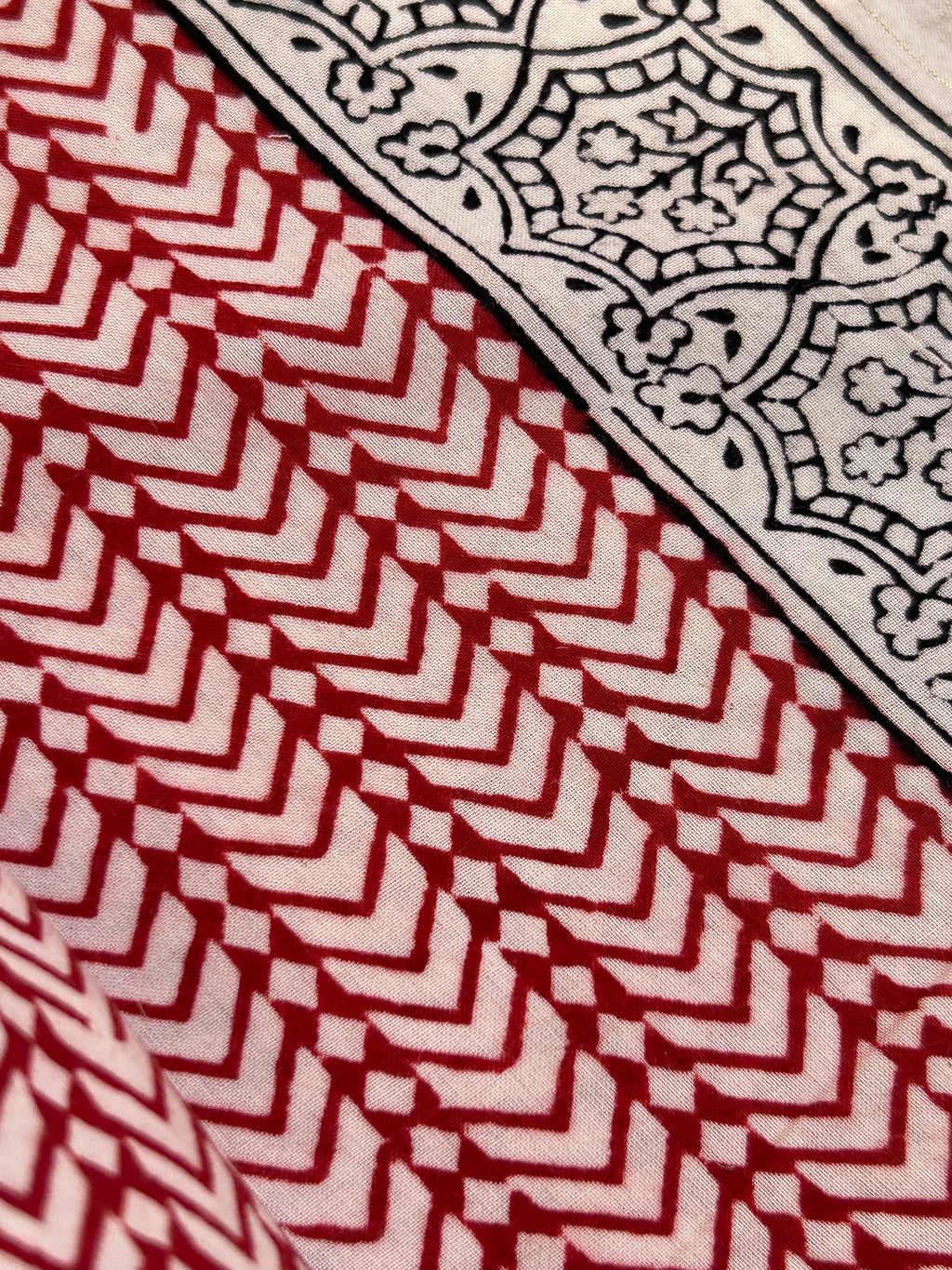 Natural Dyed Bagh Block Print Cotton Suit