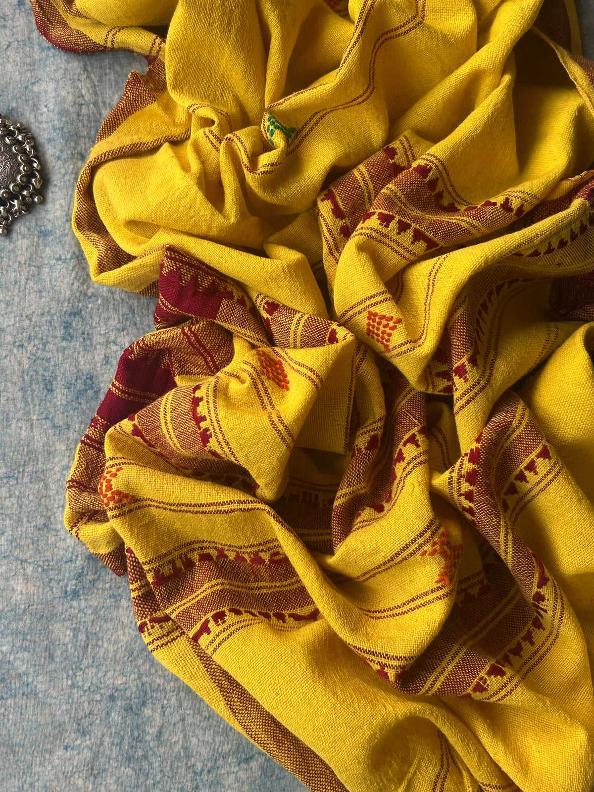 Sanjh - Handspun Handwoven Kotpad Suit Set