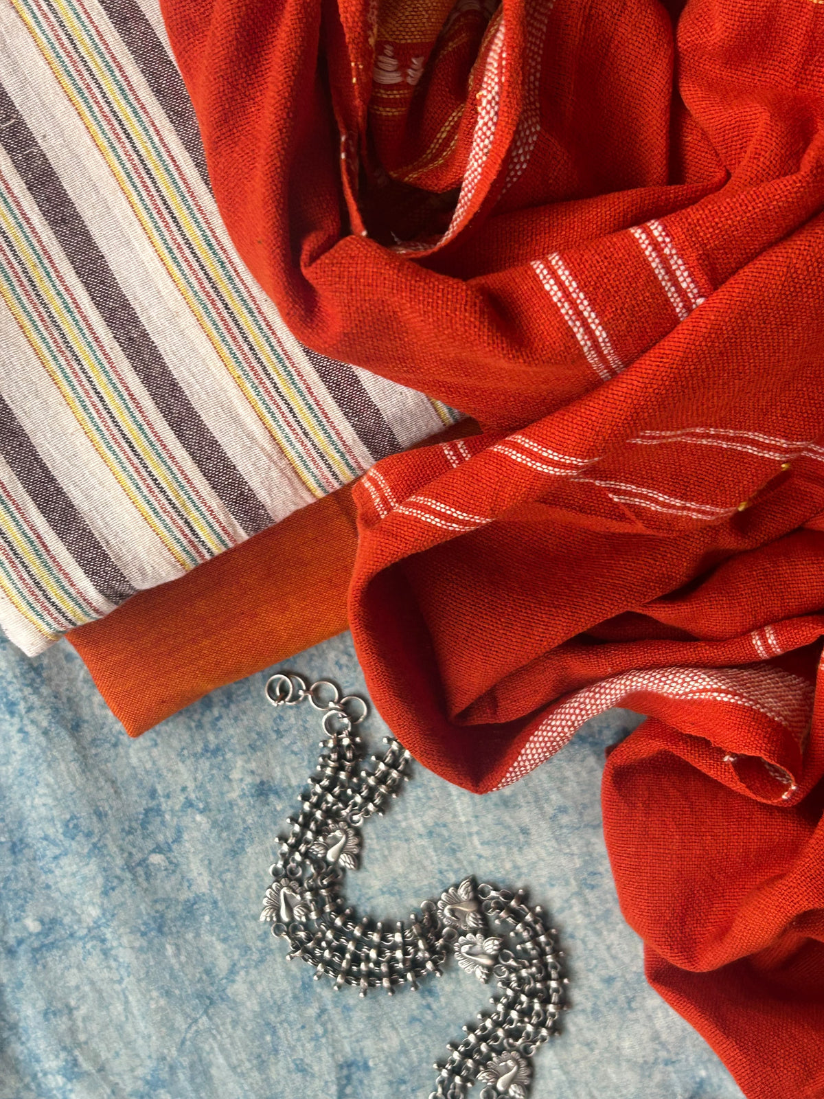 Ananya - Handspun Handwoven Kotpad Suit Set