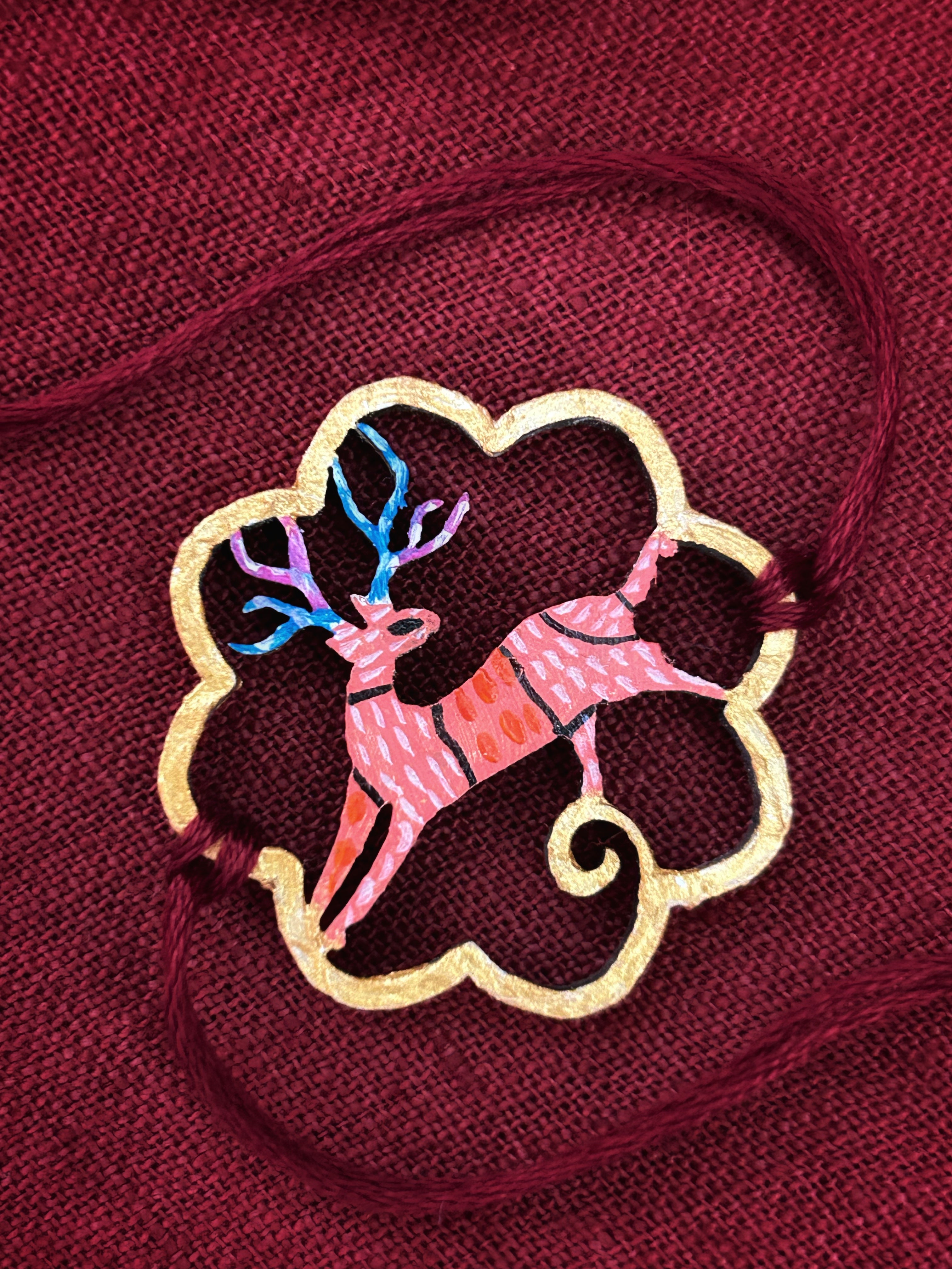 Handpainted Gond Art Rakhi