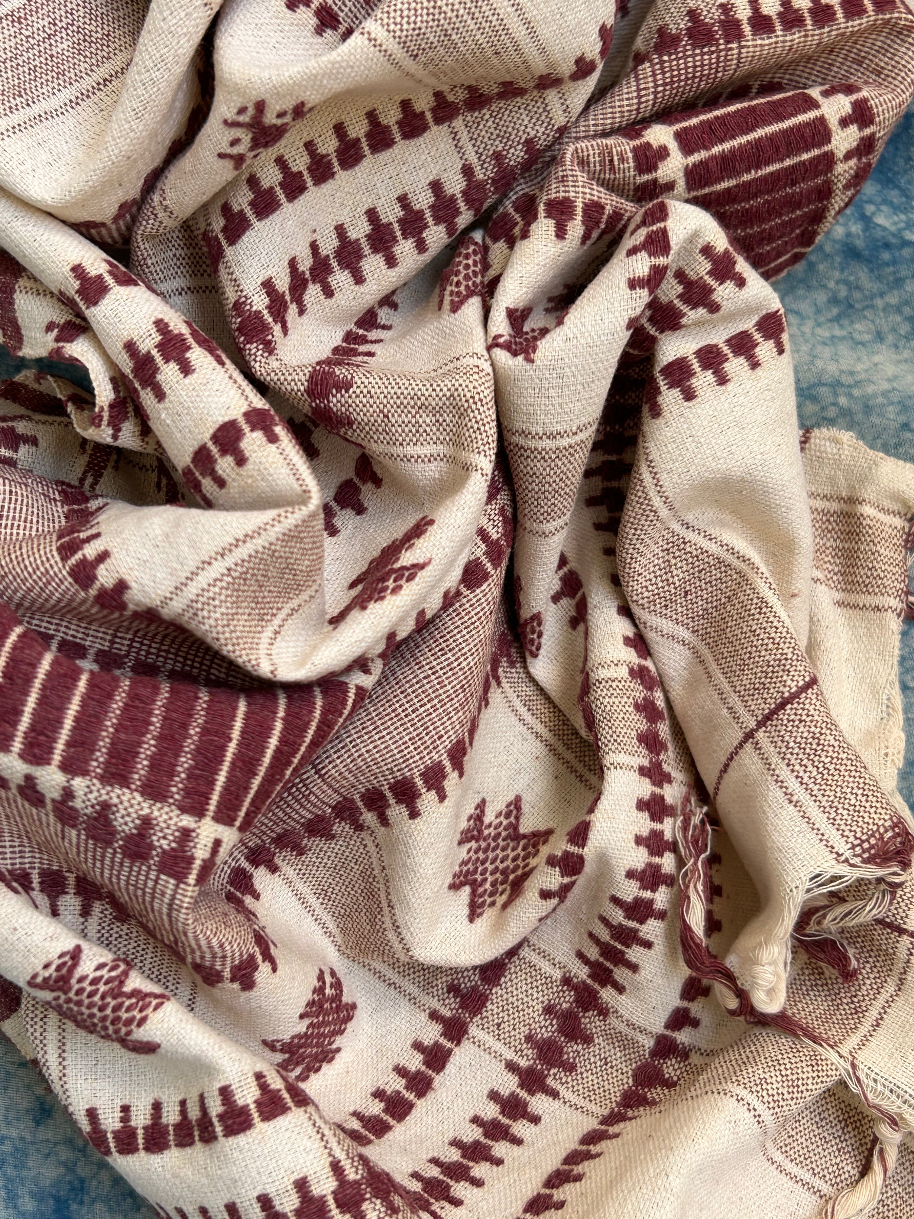 Handspun Handwoven Kotpad Kurta Stole Set