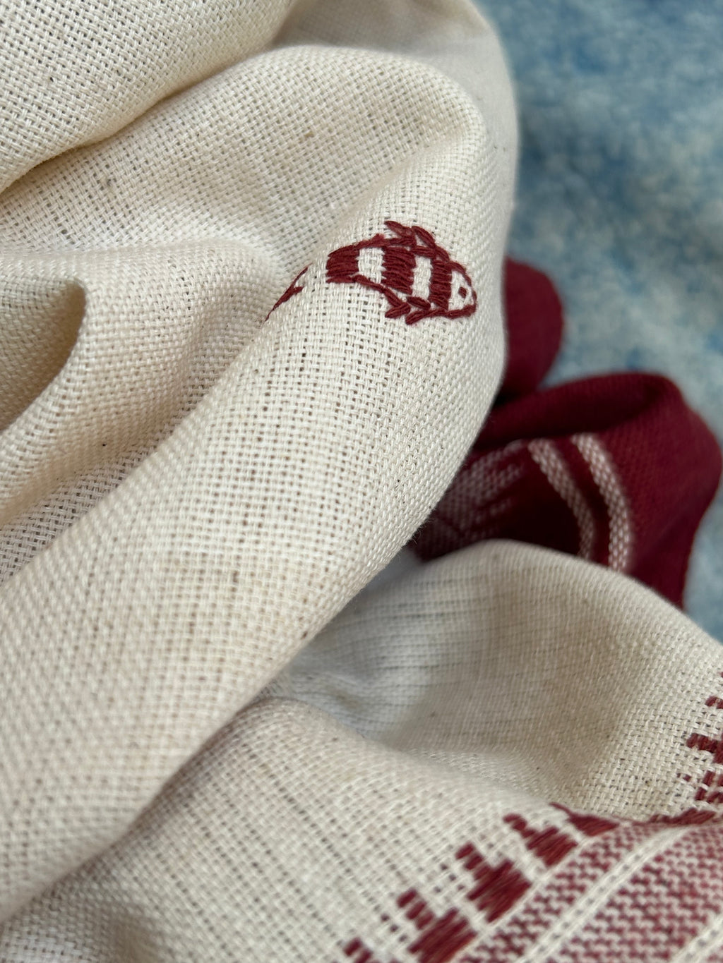 Handspun Handwoven Kotpad Kurta Dupatta Set