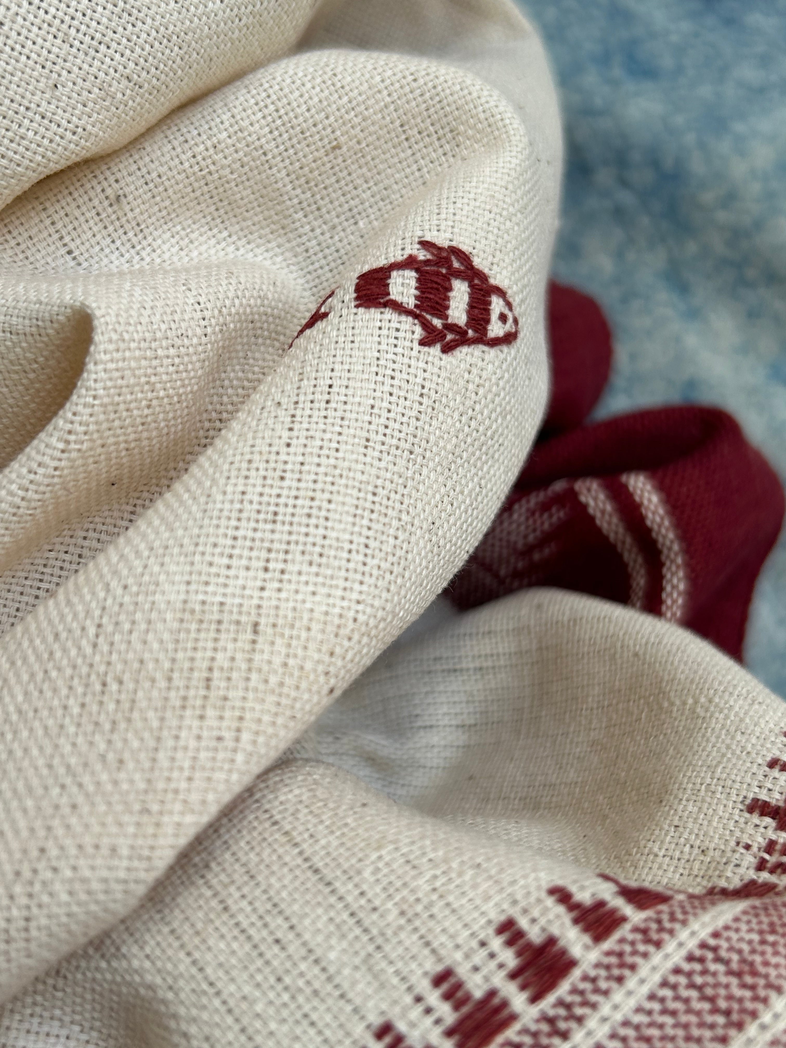 Handspun Handwoven Kotpad Kurta Dupatta Set