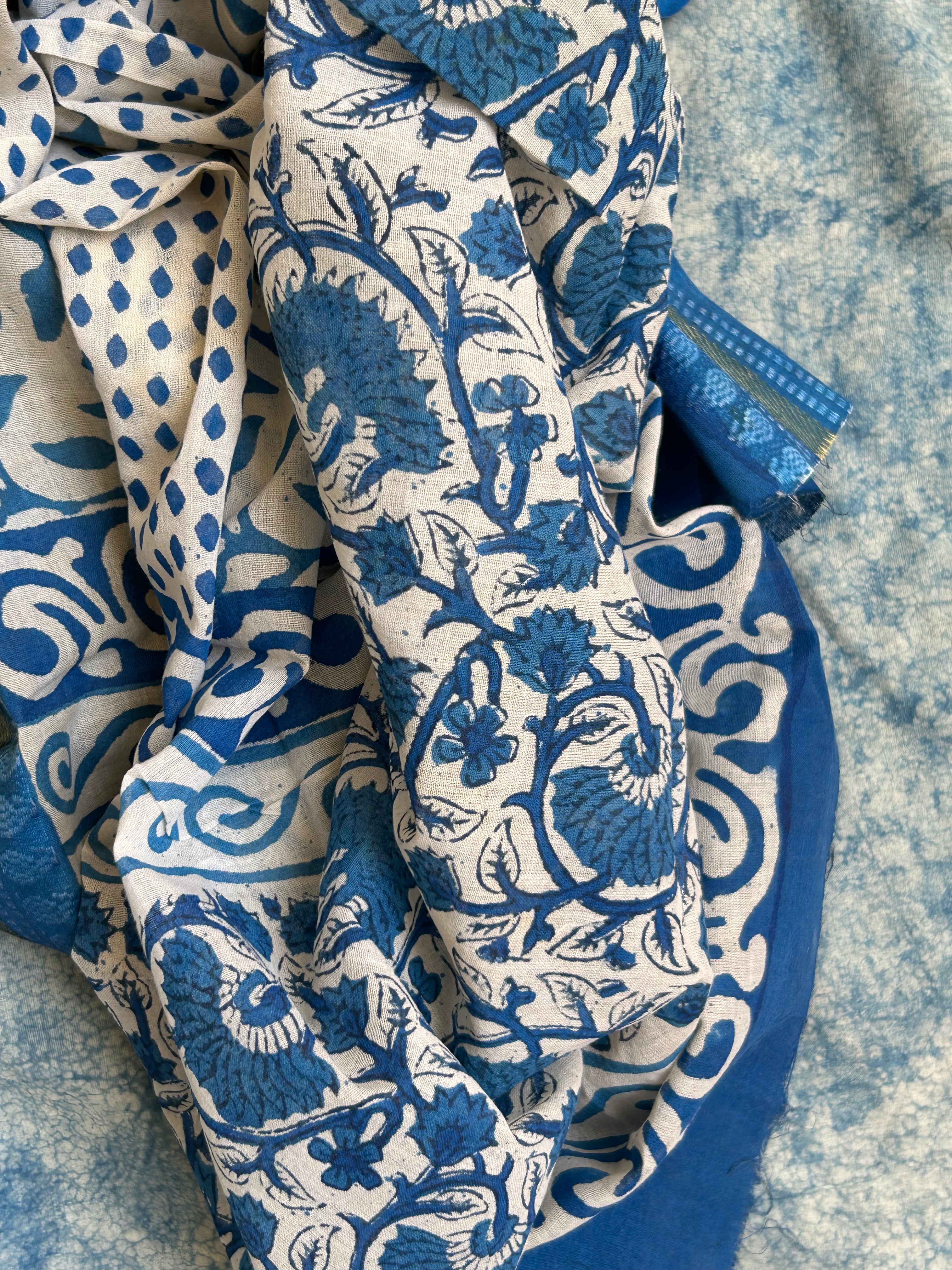Handblock Cotton Suit