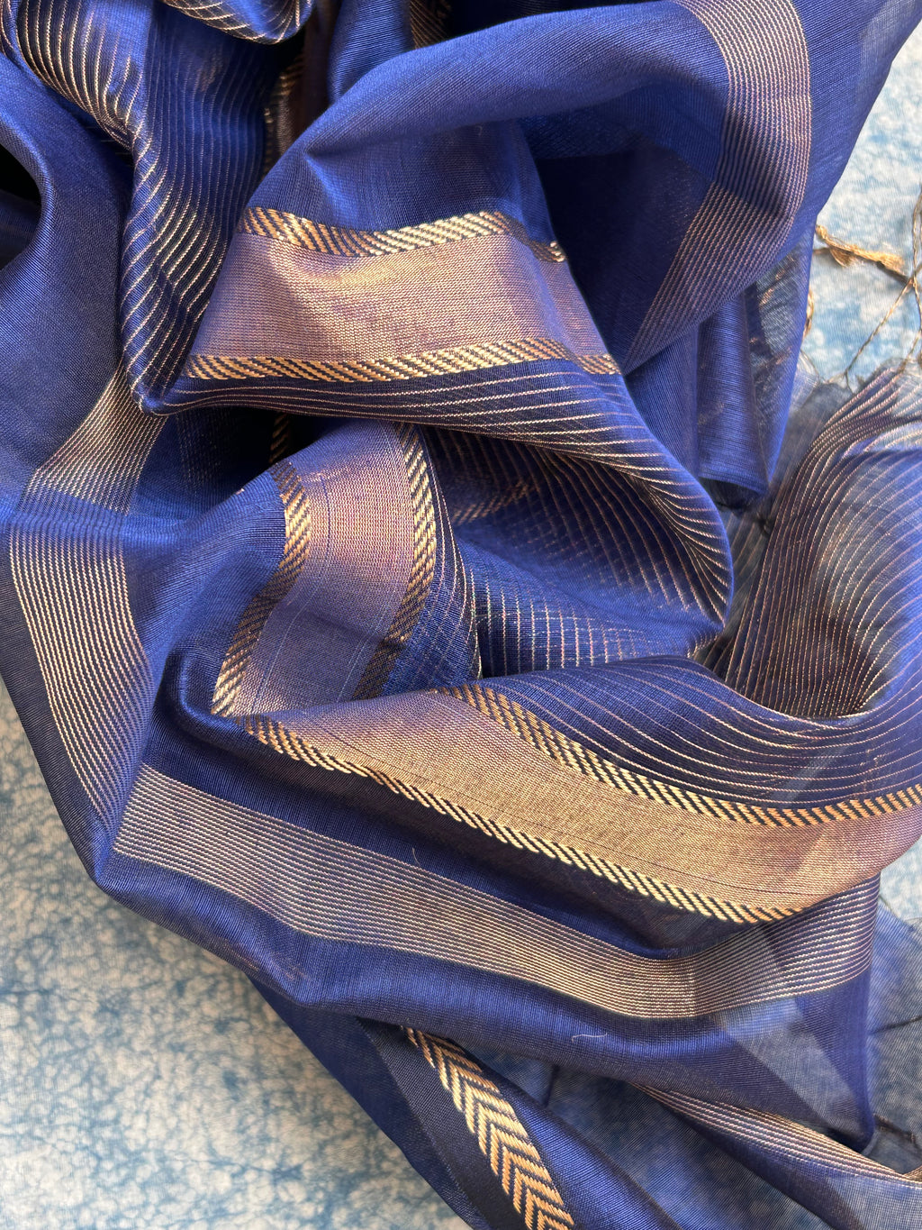 Handwoven Maheshwari Kurta Dupatta Set