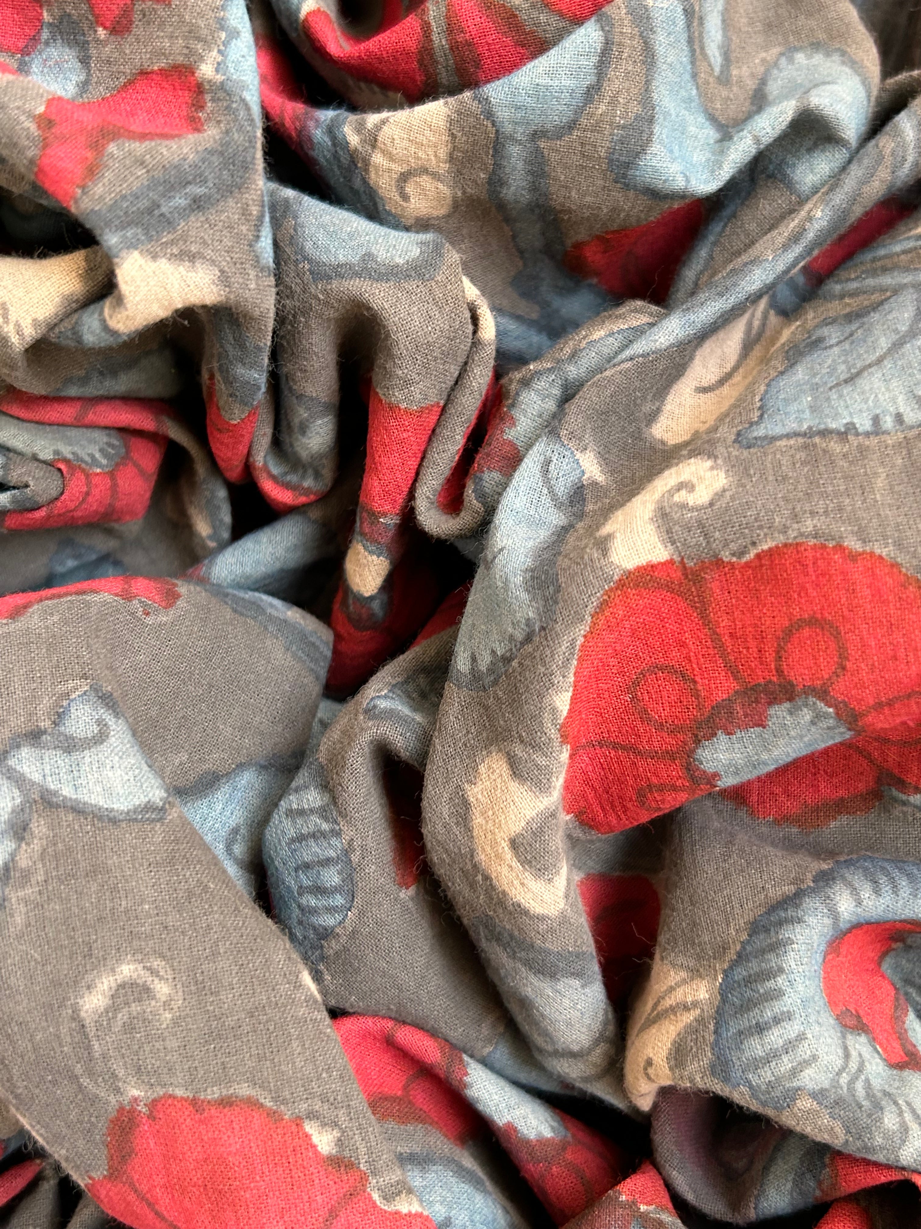 Handwoven Handcrafted Kalamkari Kurta Dupatta Set