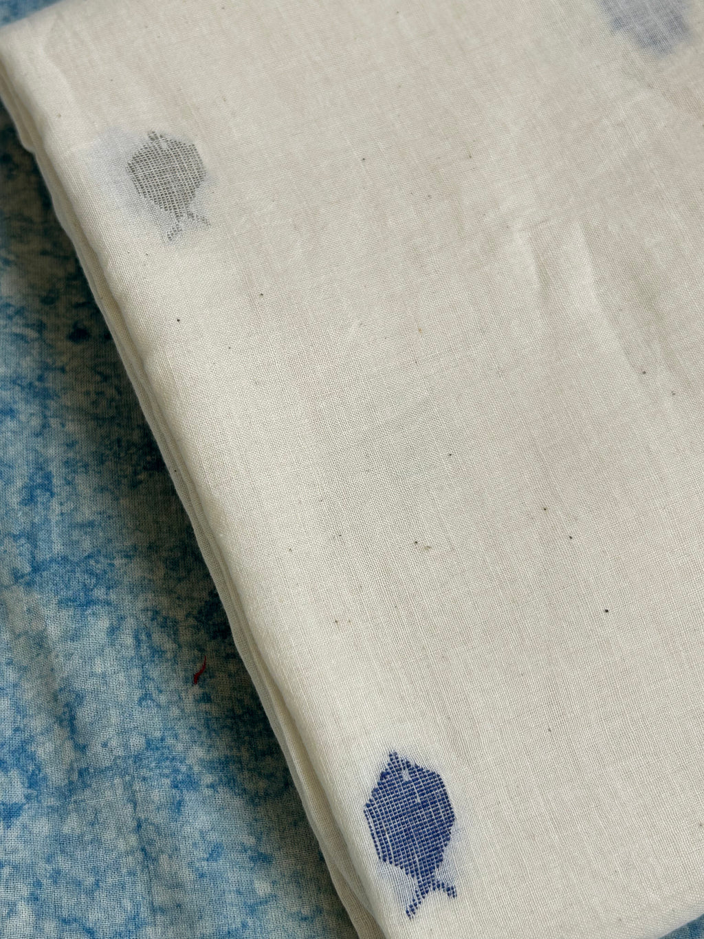 Rajnigandha - Handwoven Bengal Jamdani Kurta Dupatta set