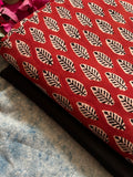 Handblock Cotton Kurta Bottom Set