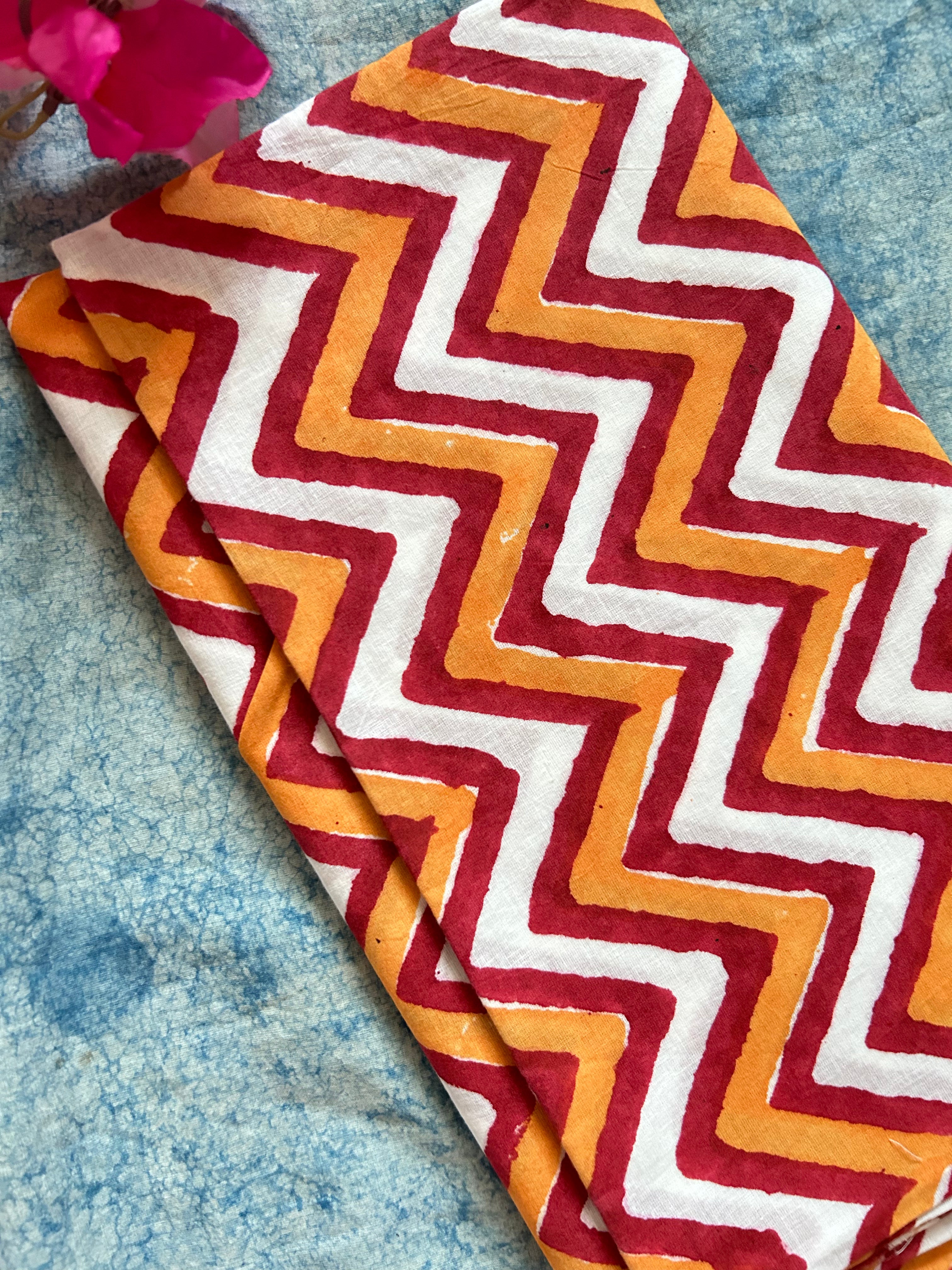 Handcrafted Cotton Fabric 2.5m