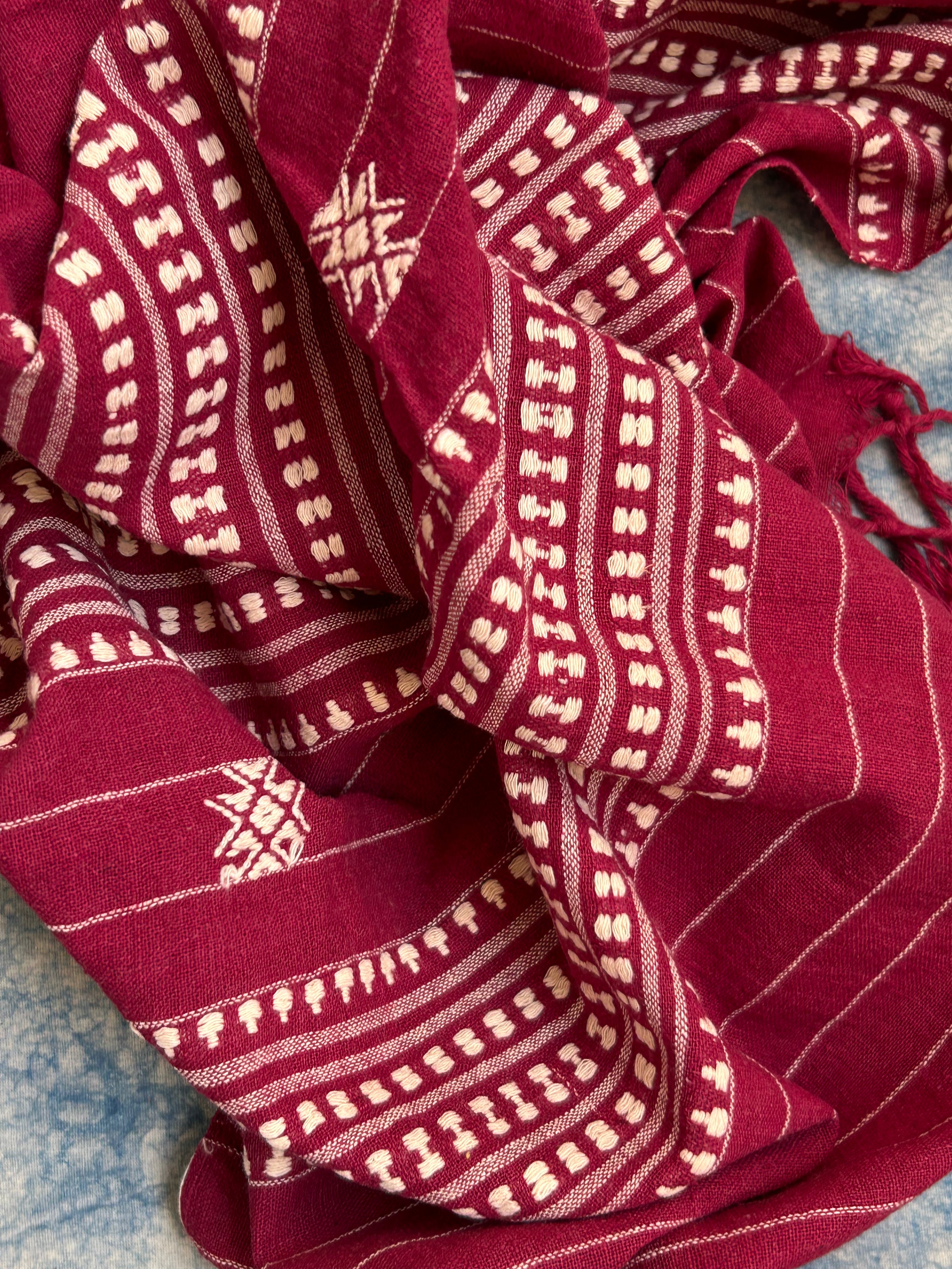 Handspun Handwoven Kotpad Kurta Dupatta Set