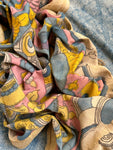 Handwoven Handcrafted Kalamkari Kurta Dupatta Set