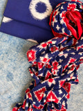 Handwoven Double Ikat Kurta Telia Rumal Dupatta Set