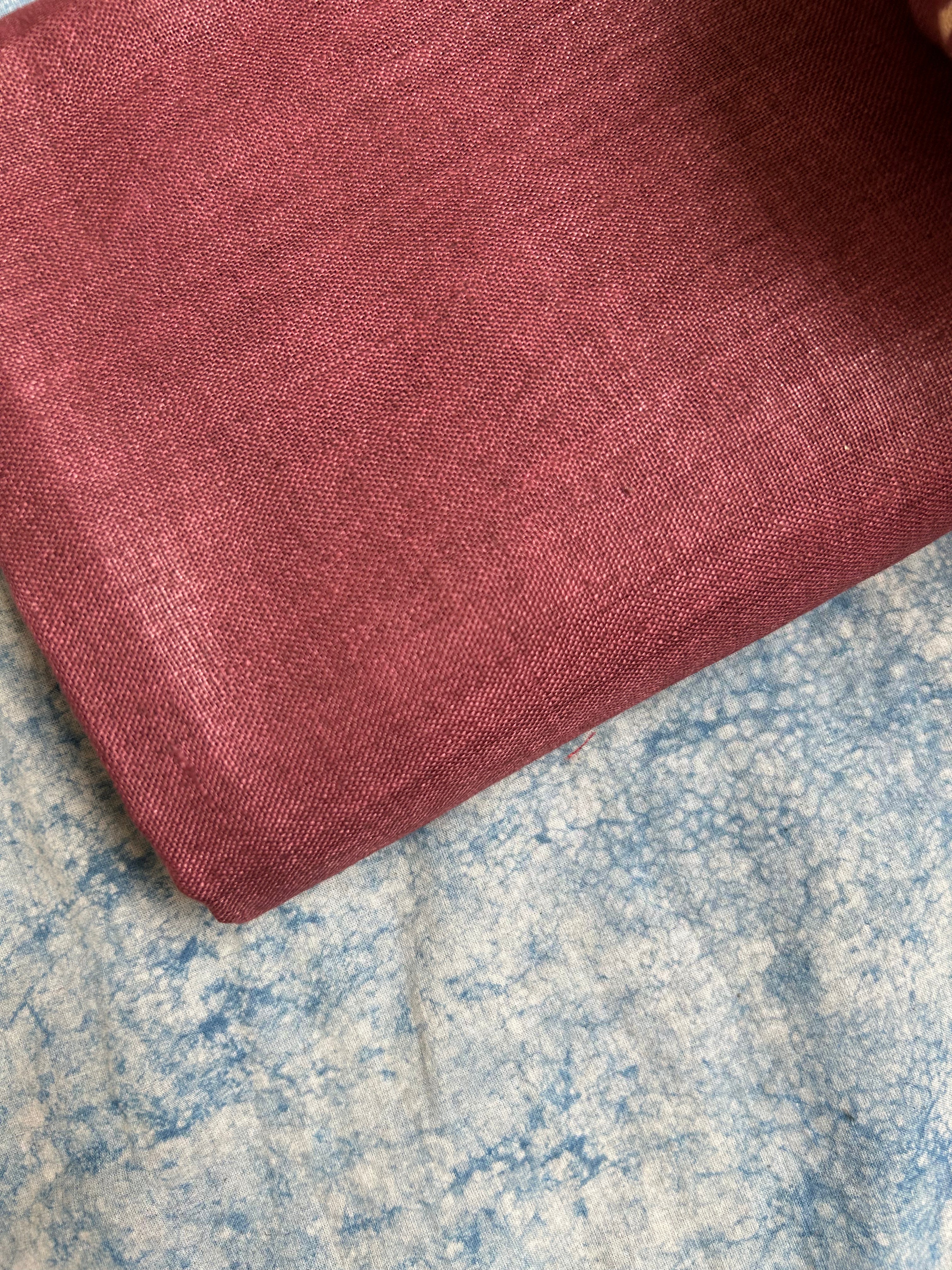 Handcrafted Linen Kurta Dupatta Set
