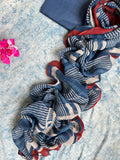 Handcrafted Linen Kurta Dupatta Set