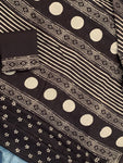 Handblock Printed Mul Cotton Saree