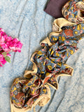 Handwoven Handcrafted Kalamkari Kurta Dupatta Set