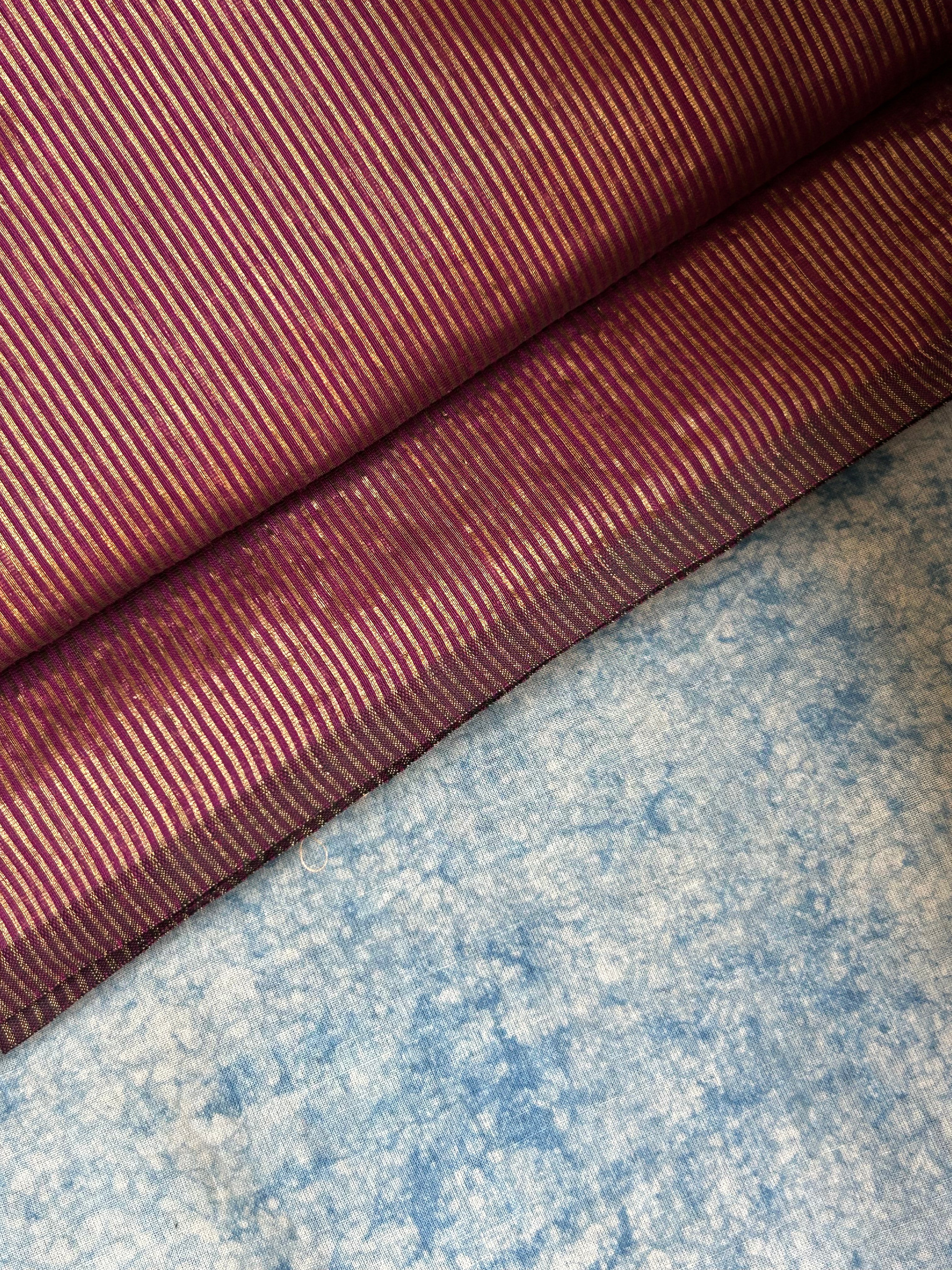 Handwoven Maheshwari Kurta Dupatta Set
