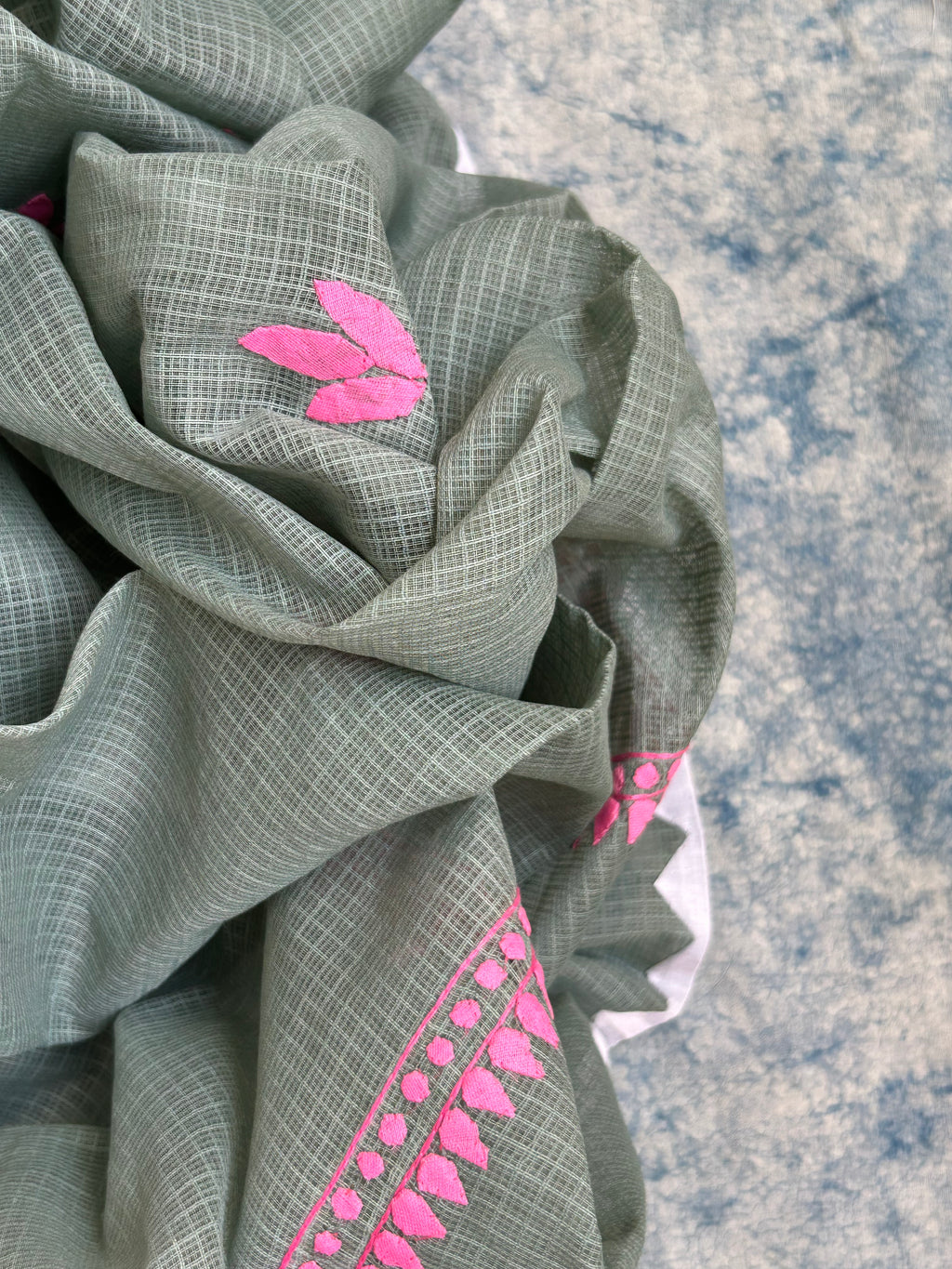 Handblock Handdone Applique Cotton Kota Suit