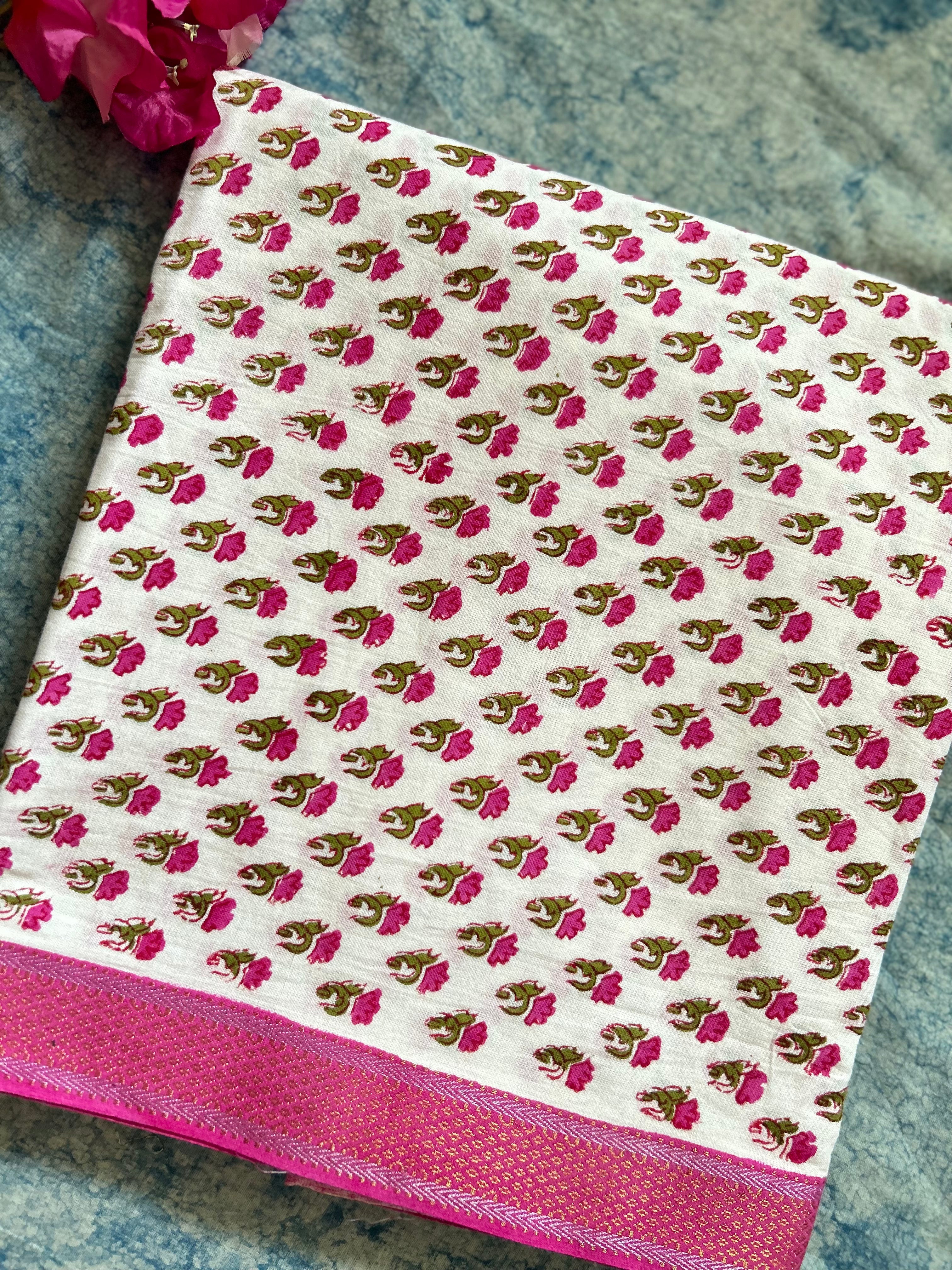Handcrafted Cotton Fabric 2.5m