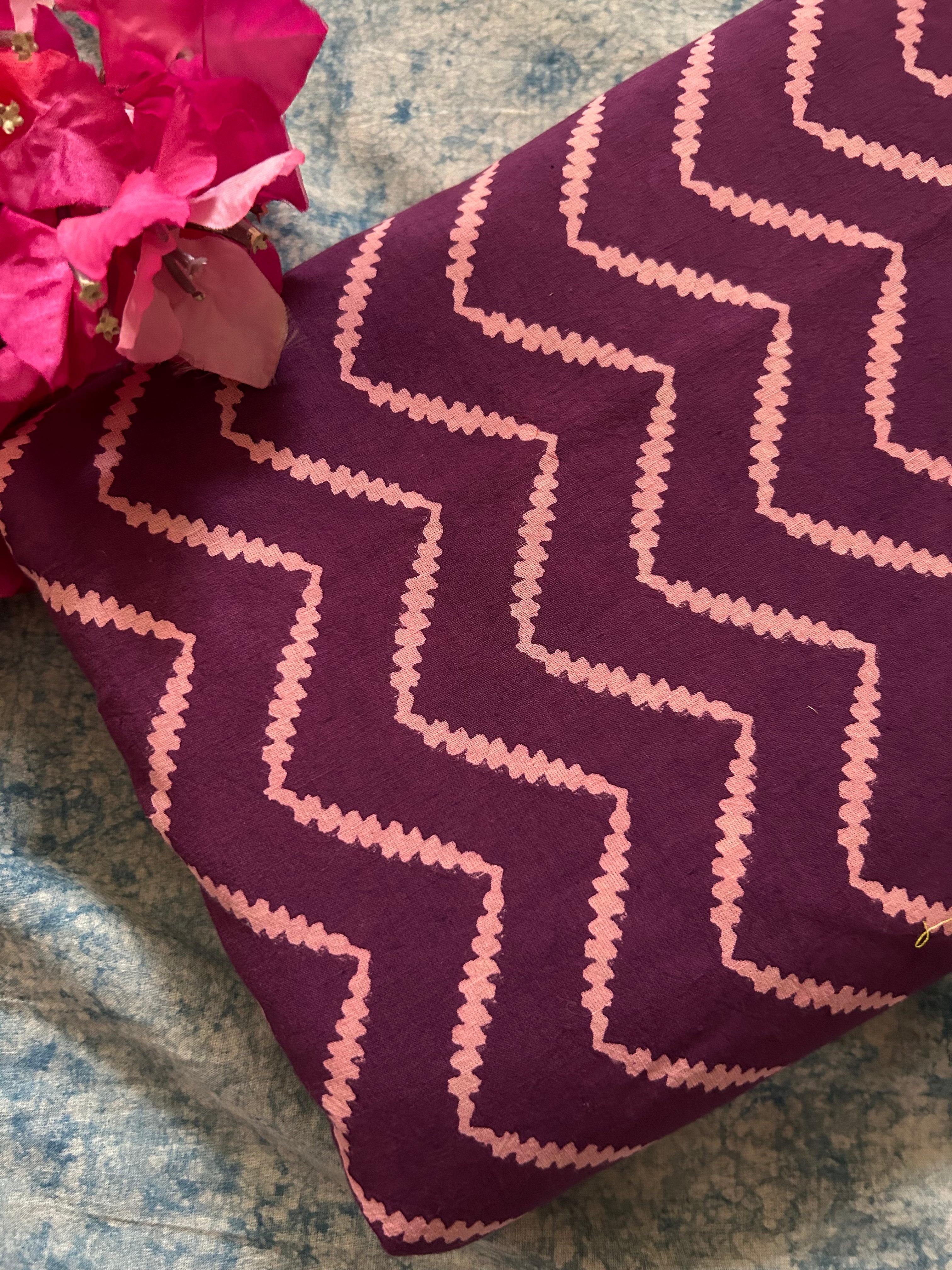 Handcrafted Cotton Fabric 2.5m