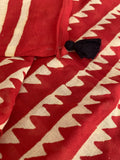 Handblock Printed Mul Cotton Saree