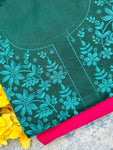 Hand Machine Embroidered Kurta Bottom