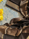 Handwoven Maheshwari Kurta Dupatta Set