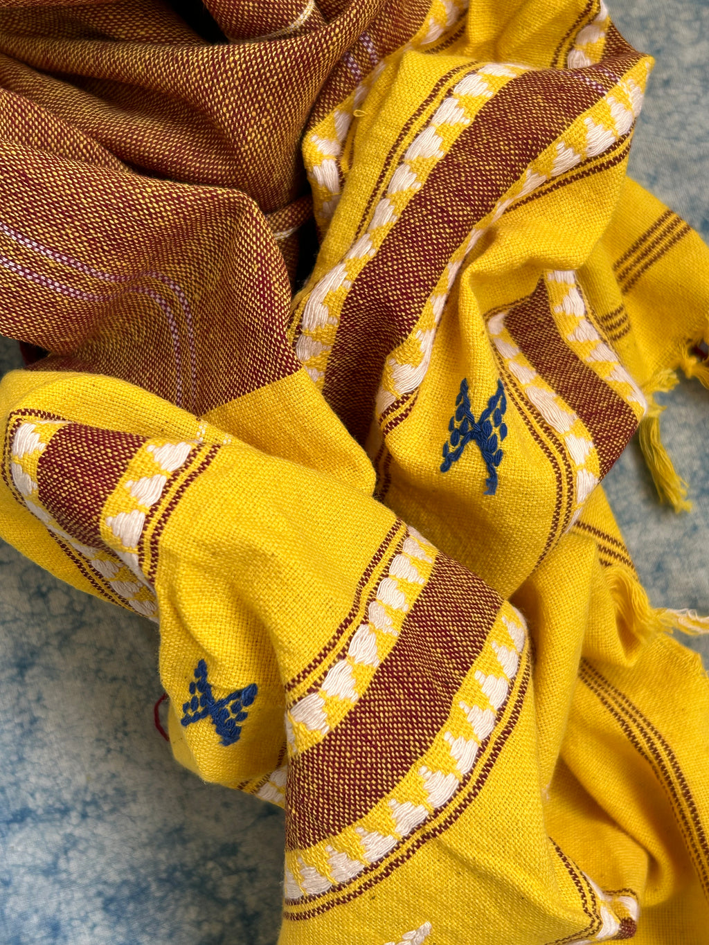 Handspun Handwoven Kotpad Kurta Dupatta Set