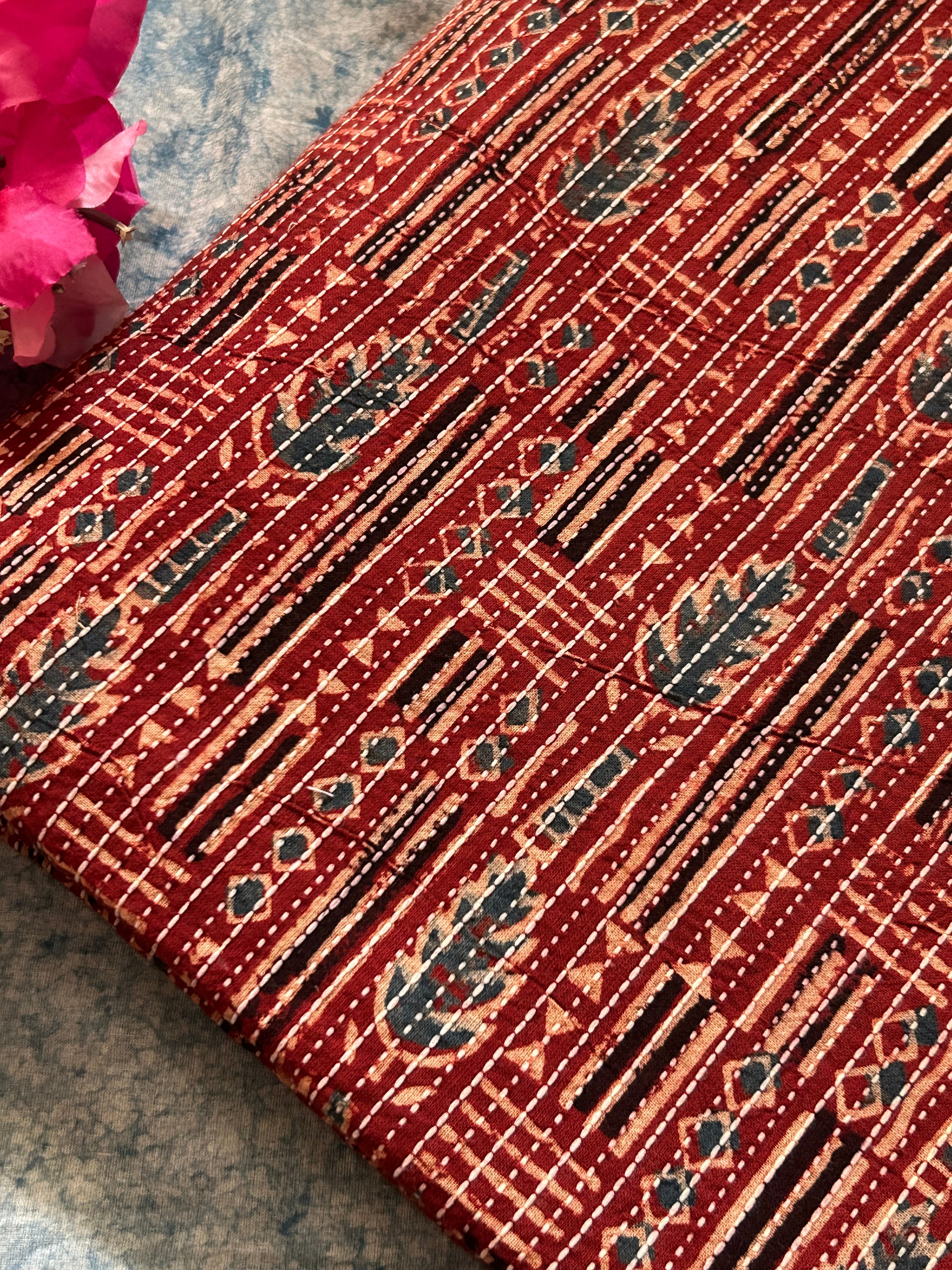 Handcrafted Cotton Fabric 2m