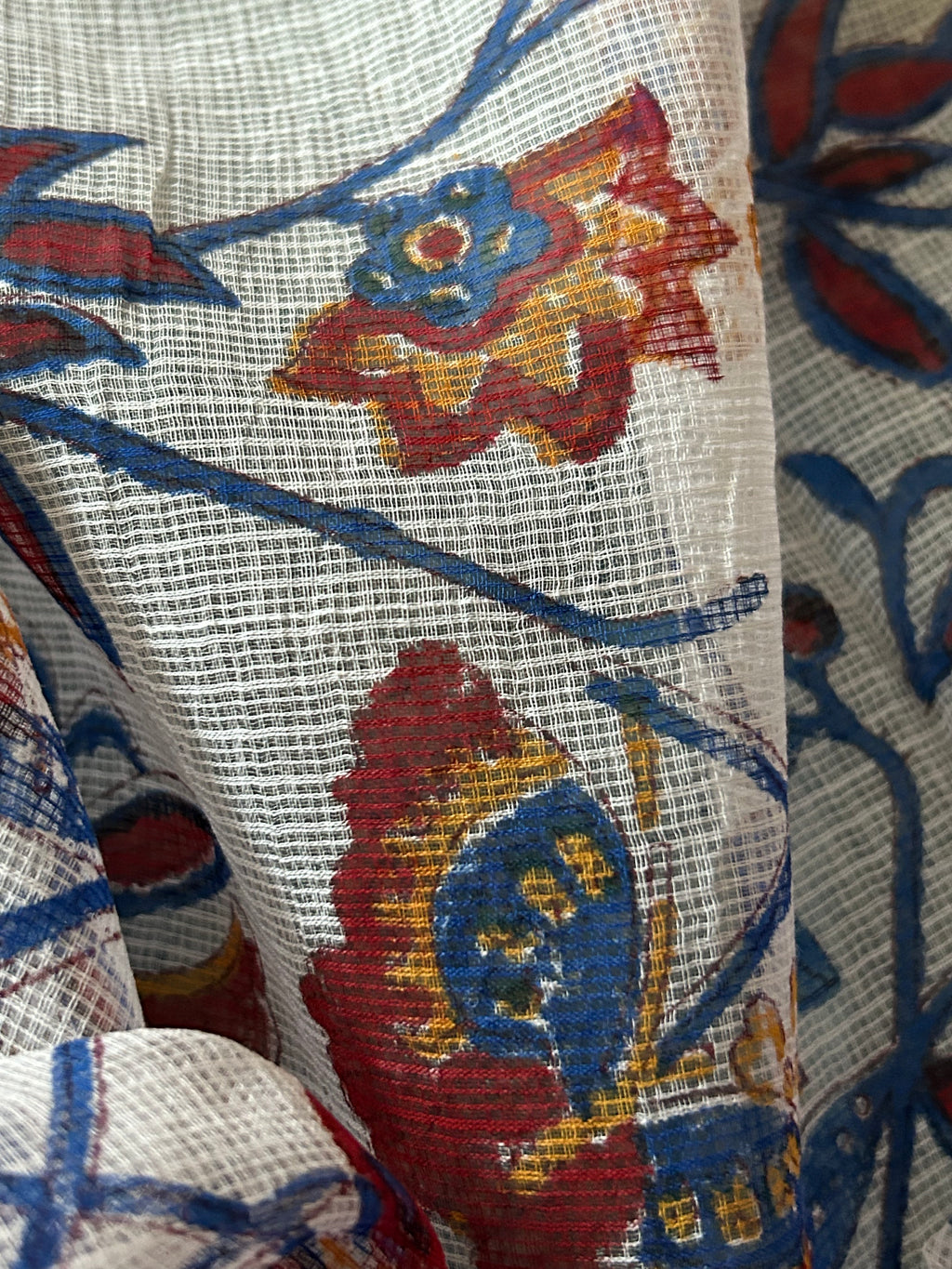 Handcrafted Cotton Kota Dupatta Suit