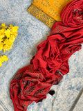 Natural Dyes Handblock Ajrakh Cotton Suit