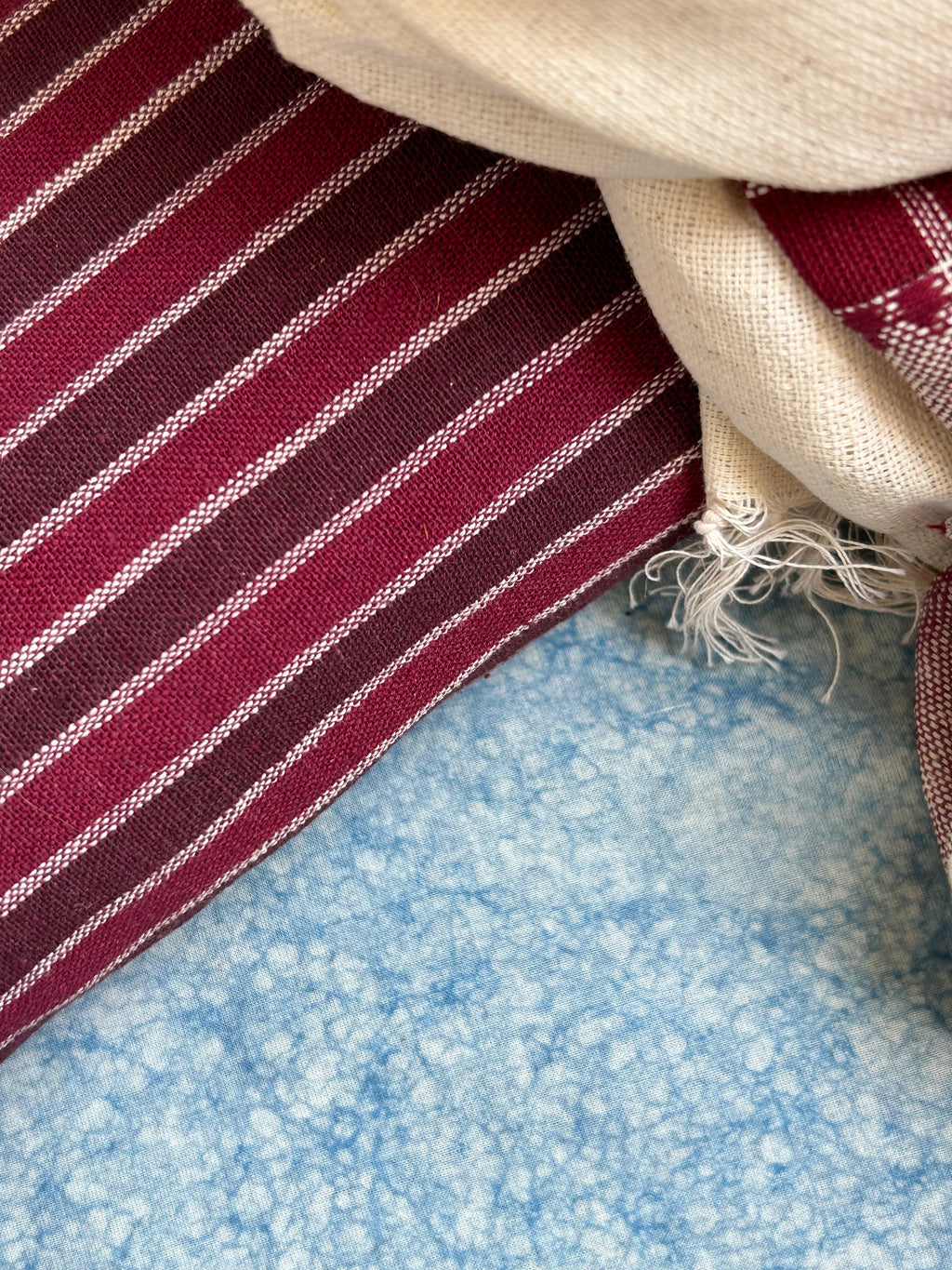 Handspun Handwoven Kotpad Kurta Dupatta Set