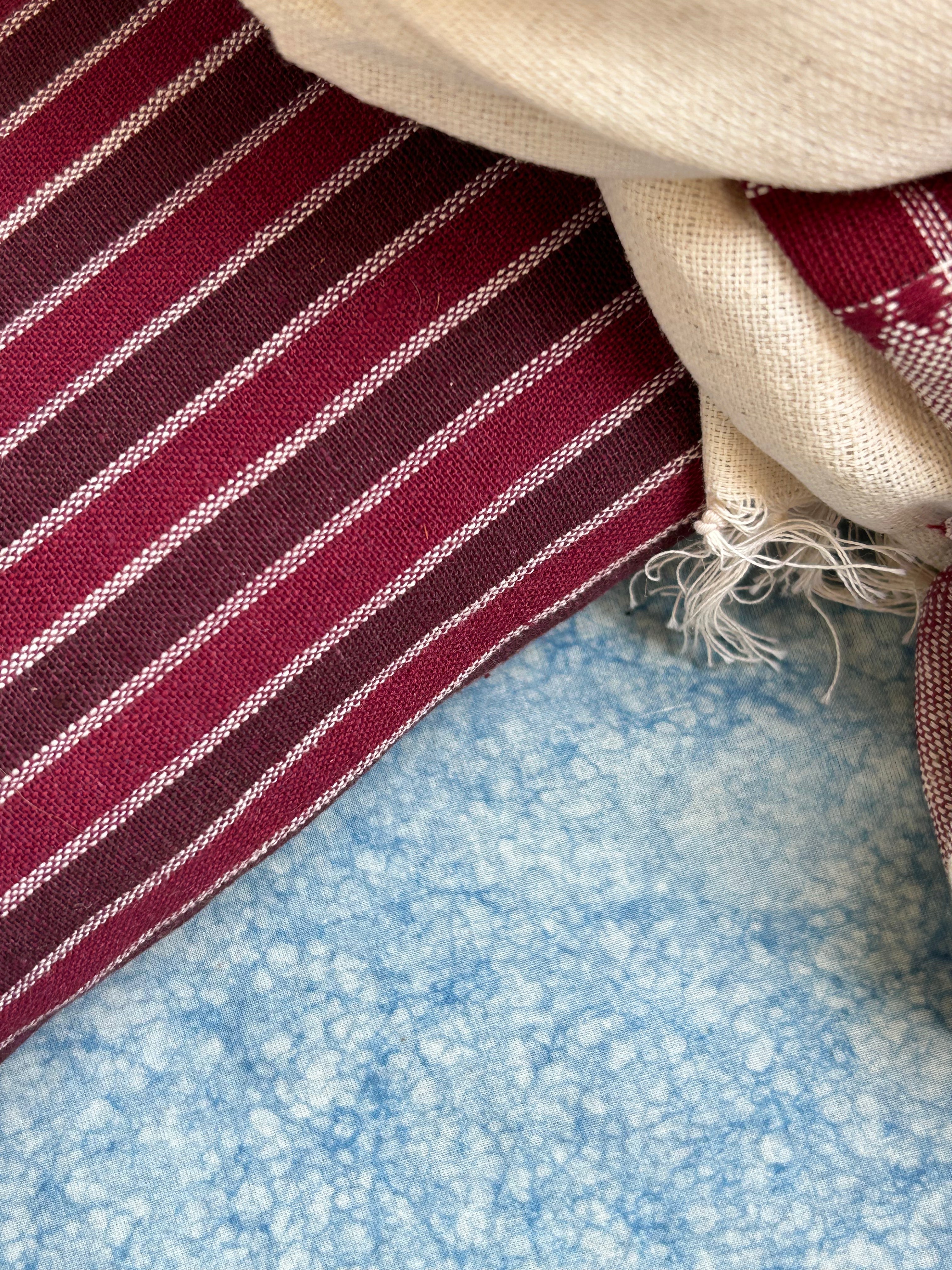 Handspun Handwoven Kotpad Kurta Dupatta Set