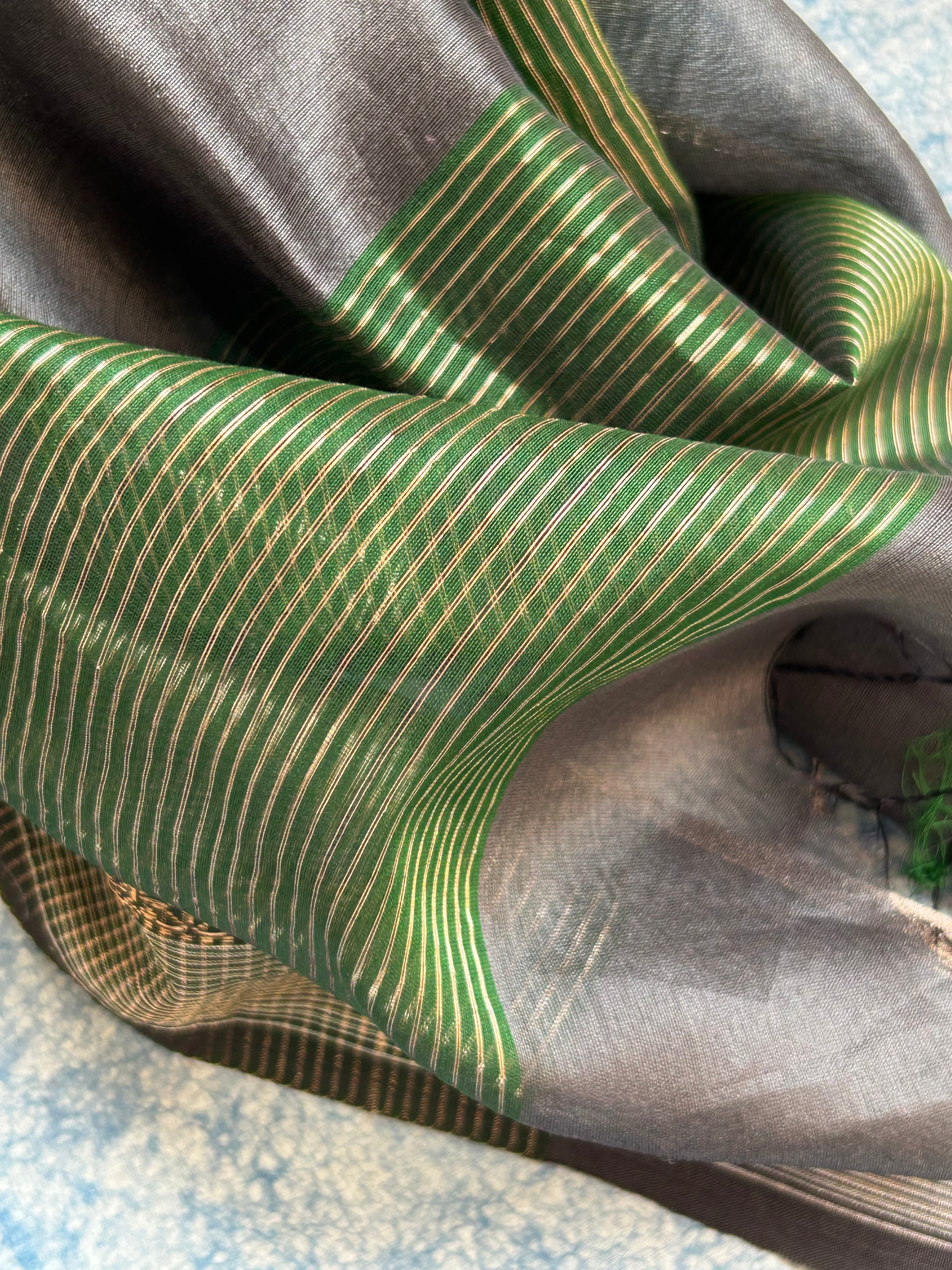 Handwoven Maheshwari Kurta Dupatta Set