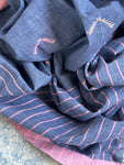 Nisha - Handwoven Bengal Jamdani Kurta Dupatta set