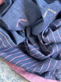 Nisha - Handwoven Bengal Jamdani Kurta Dupatta set