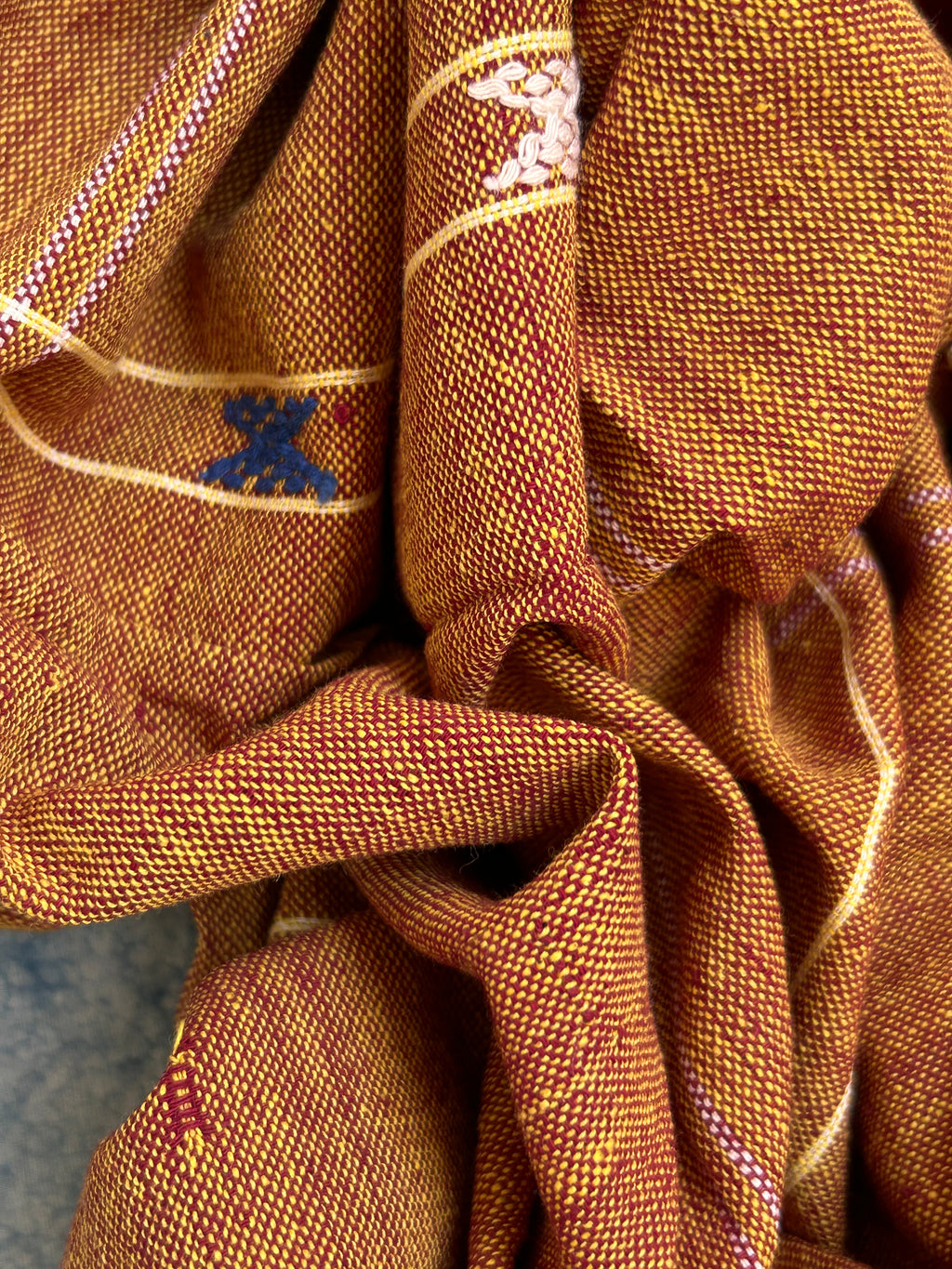 Handspun Handwoven Kotpad Kurta Dupatta Set