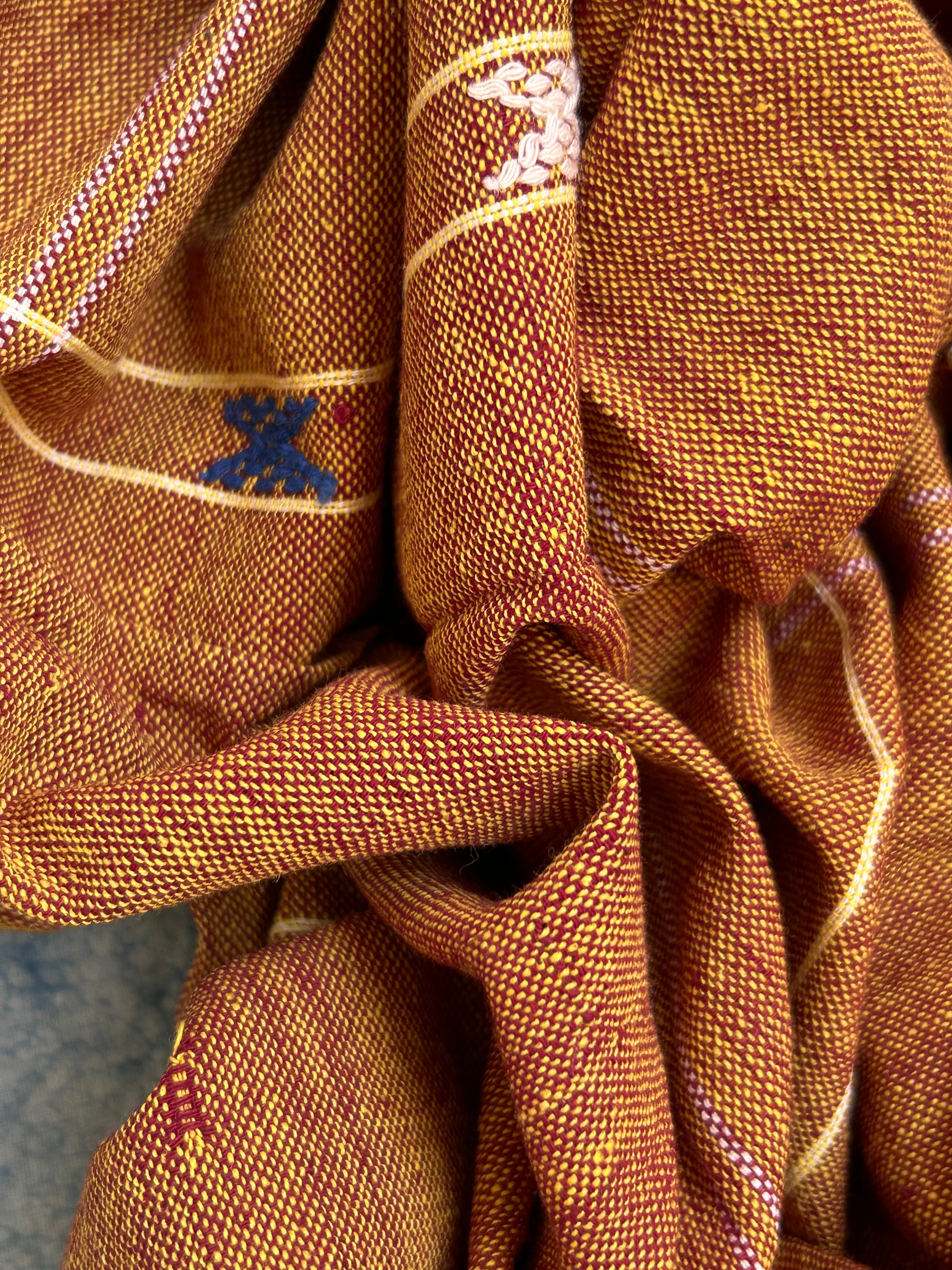Handspun Handwoven Kotpad Kurta Dupatta Set