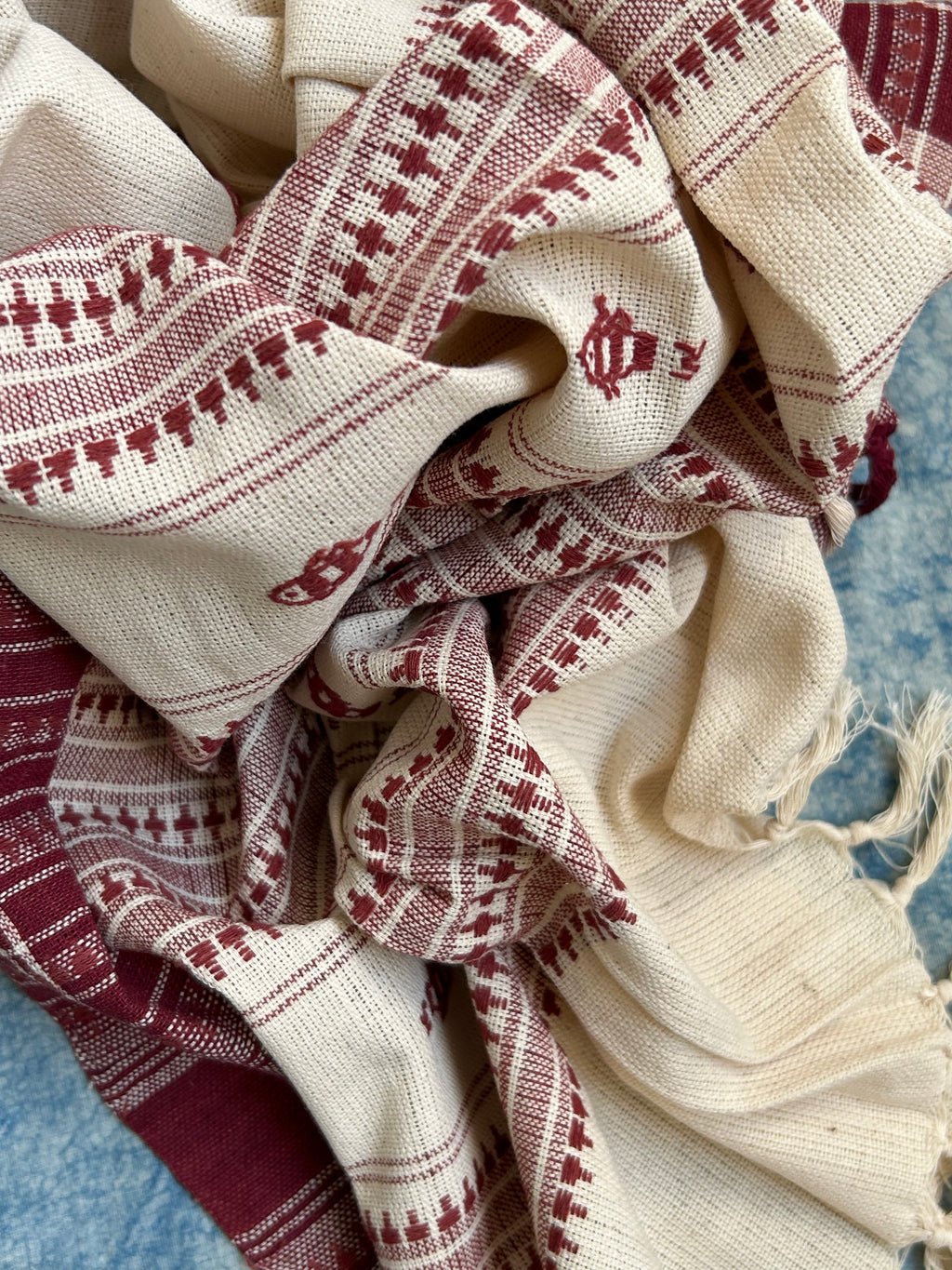 Handspun Handwoven Kotpad Kurta Dupatta Set
