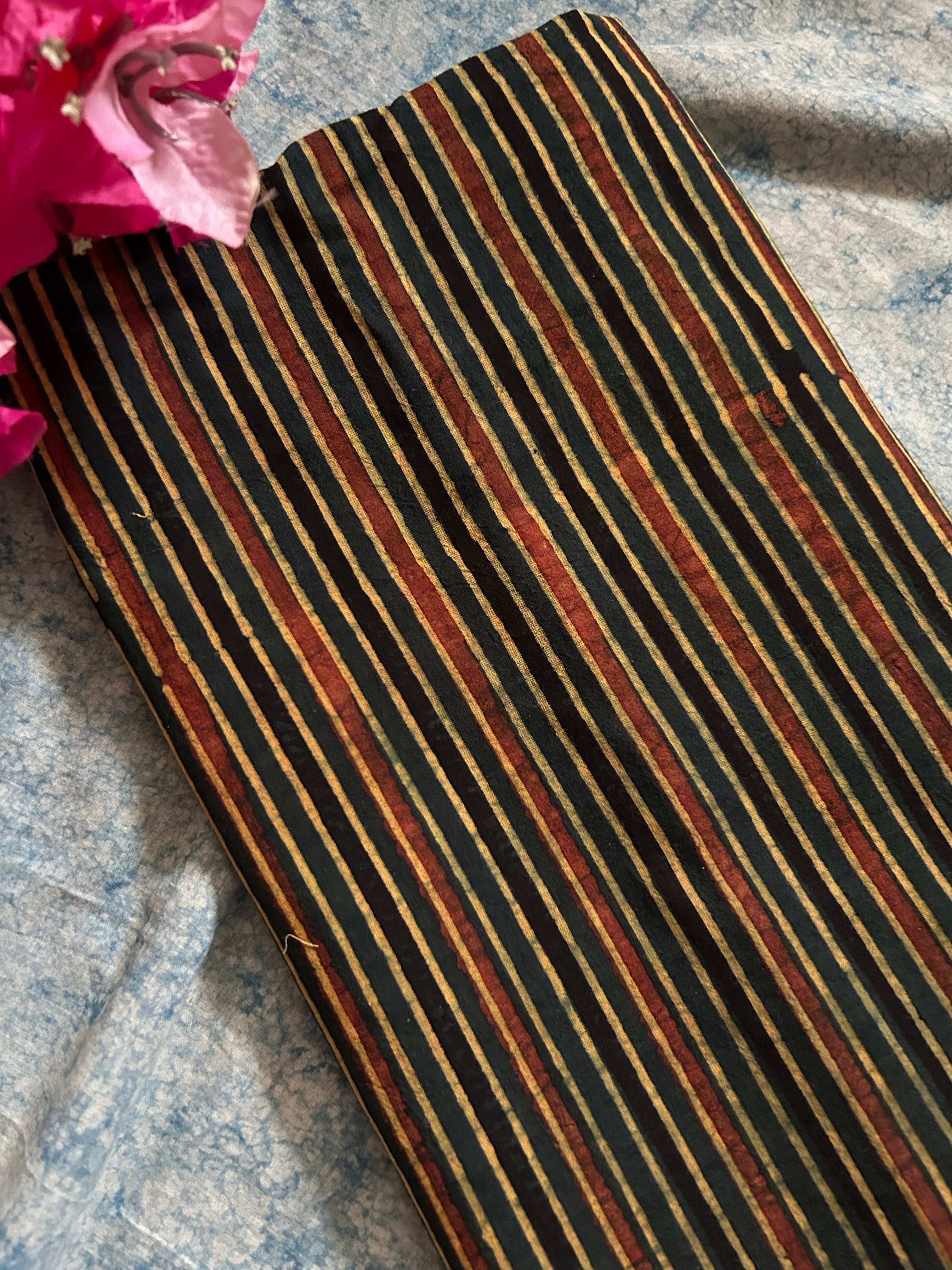 Handcrafted Cotton Fabric 2.5m - Green