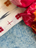 Handwoven Double Ikat Kurta Dupatta Set