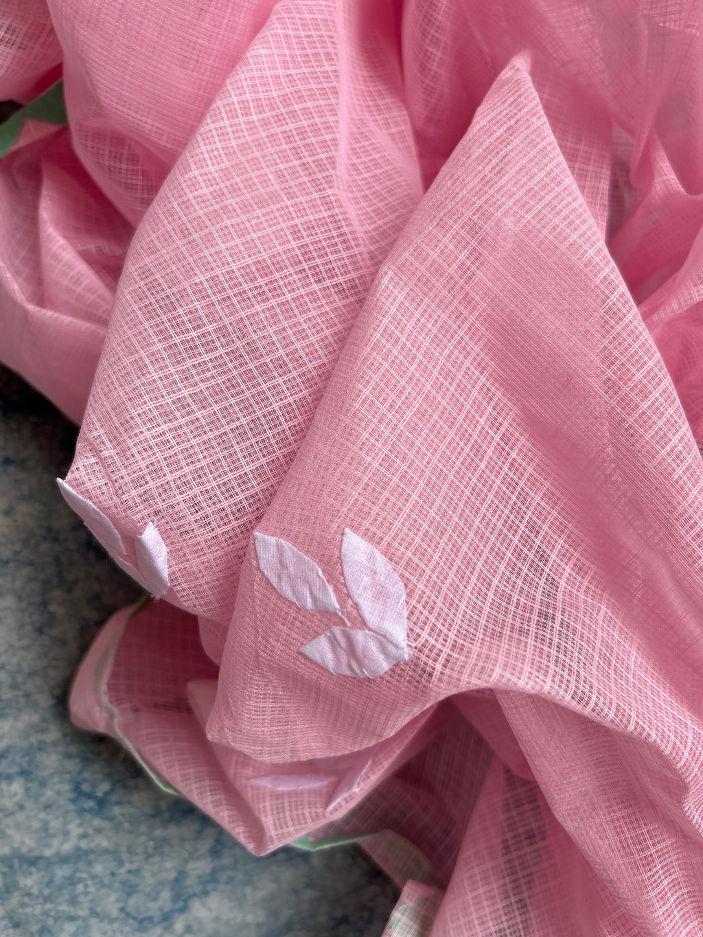 Handblock Handdone Applique Cotton Kota Suit