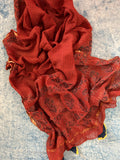 Handblock Ajrakh Kota Dupatta