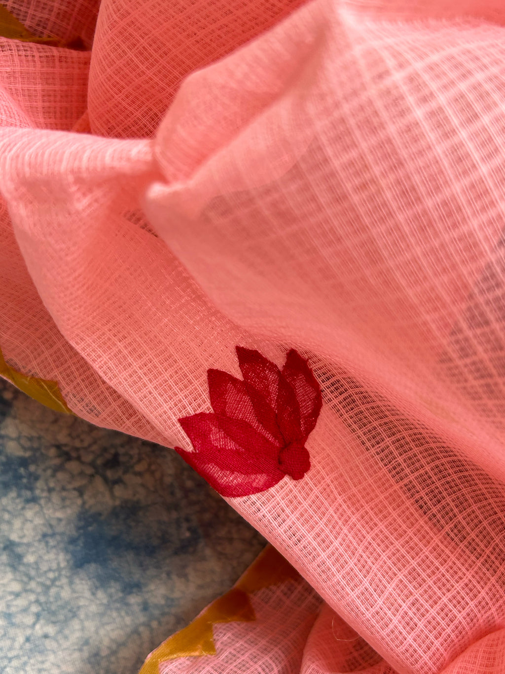 Handblock Handdone Applique Cotton Kota Suit