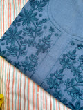 Hand Machine Embroidered Kurta Bottom