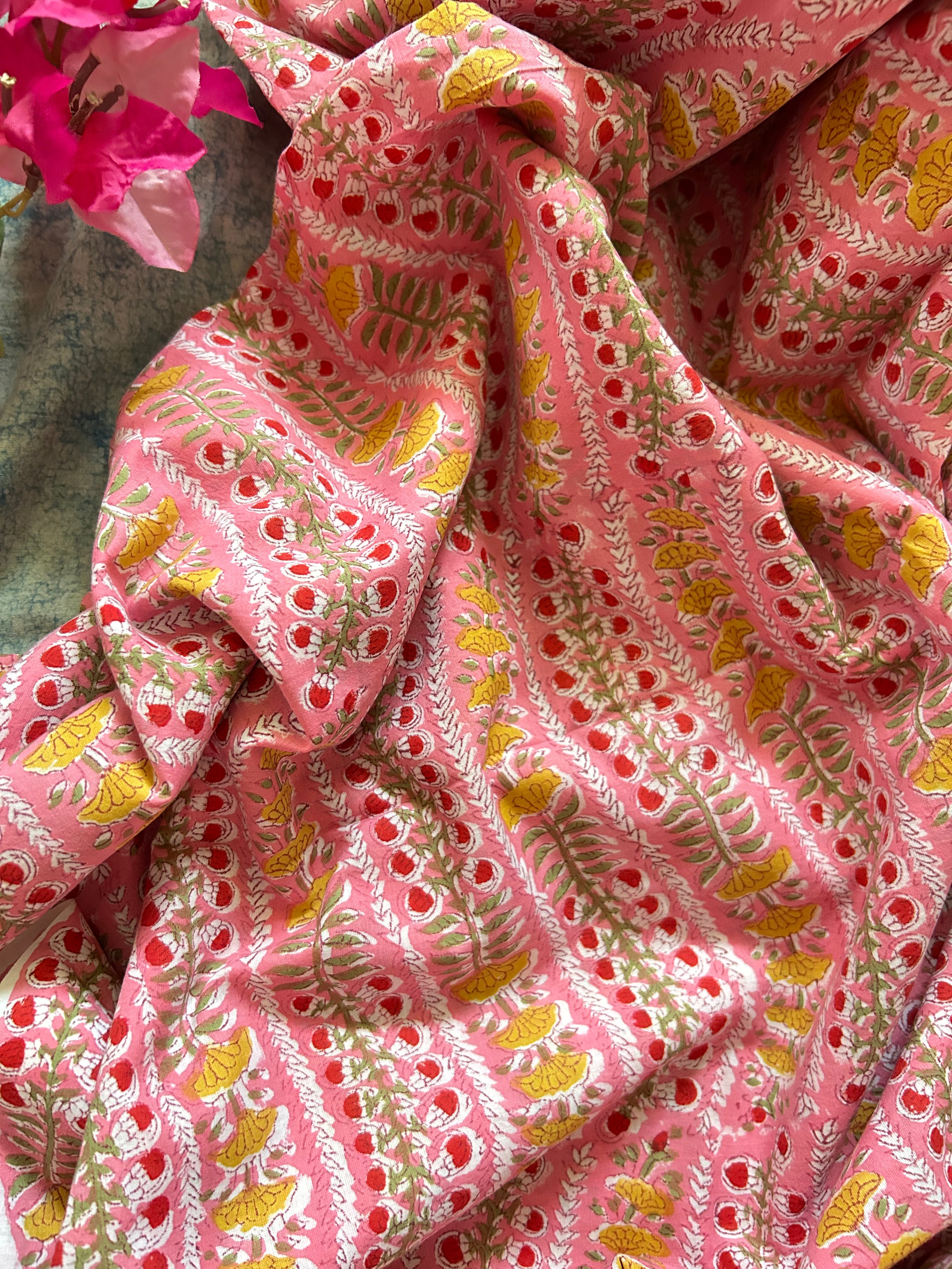 Handcrafted Cotton Fabric 2.5m