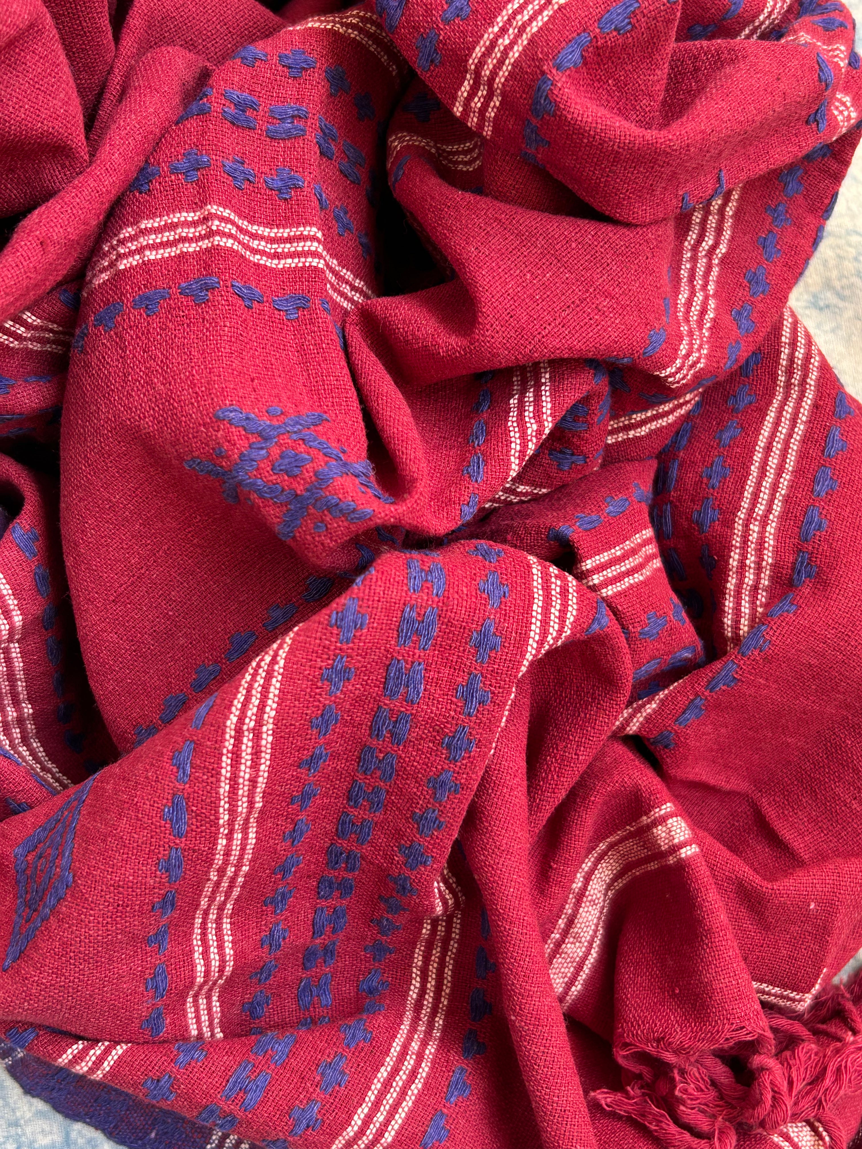 Handspun Handwoven Kotpad Kurta Dupatta Set